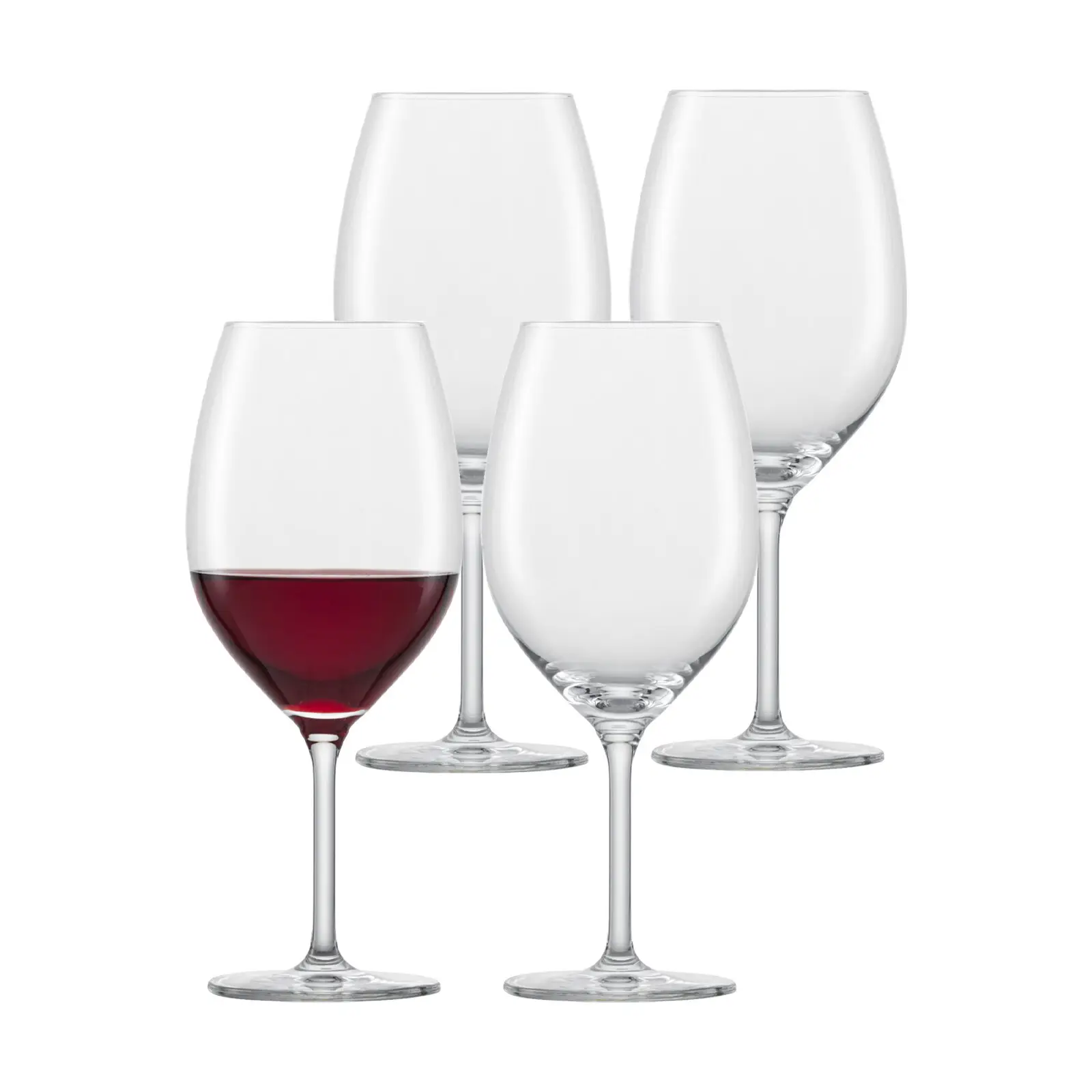 For Bordeaux you 4er Rotweinglas Set