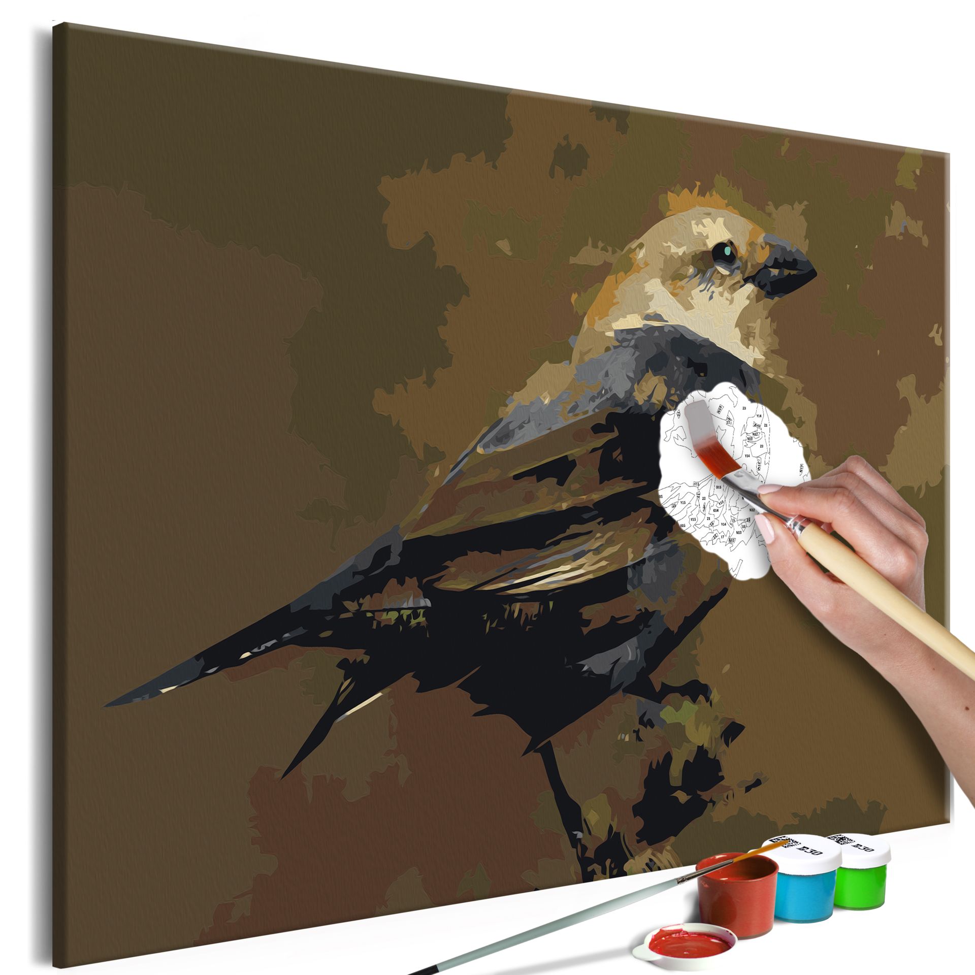 Wandbild Malen nach Zahlen Tiere Qo kaufen | home24