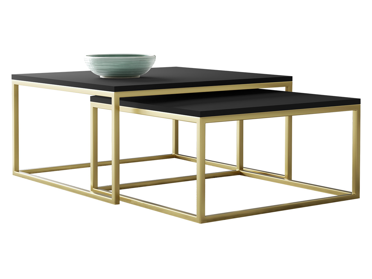 Couchtisch Rund 2er Set Modern Runder Couchtisch 2e Produktbild-Vorschau 3