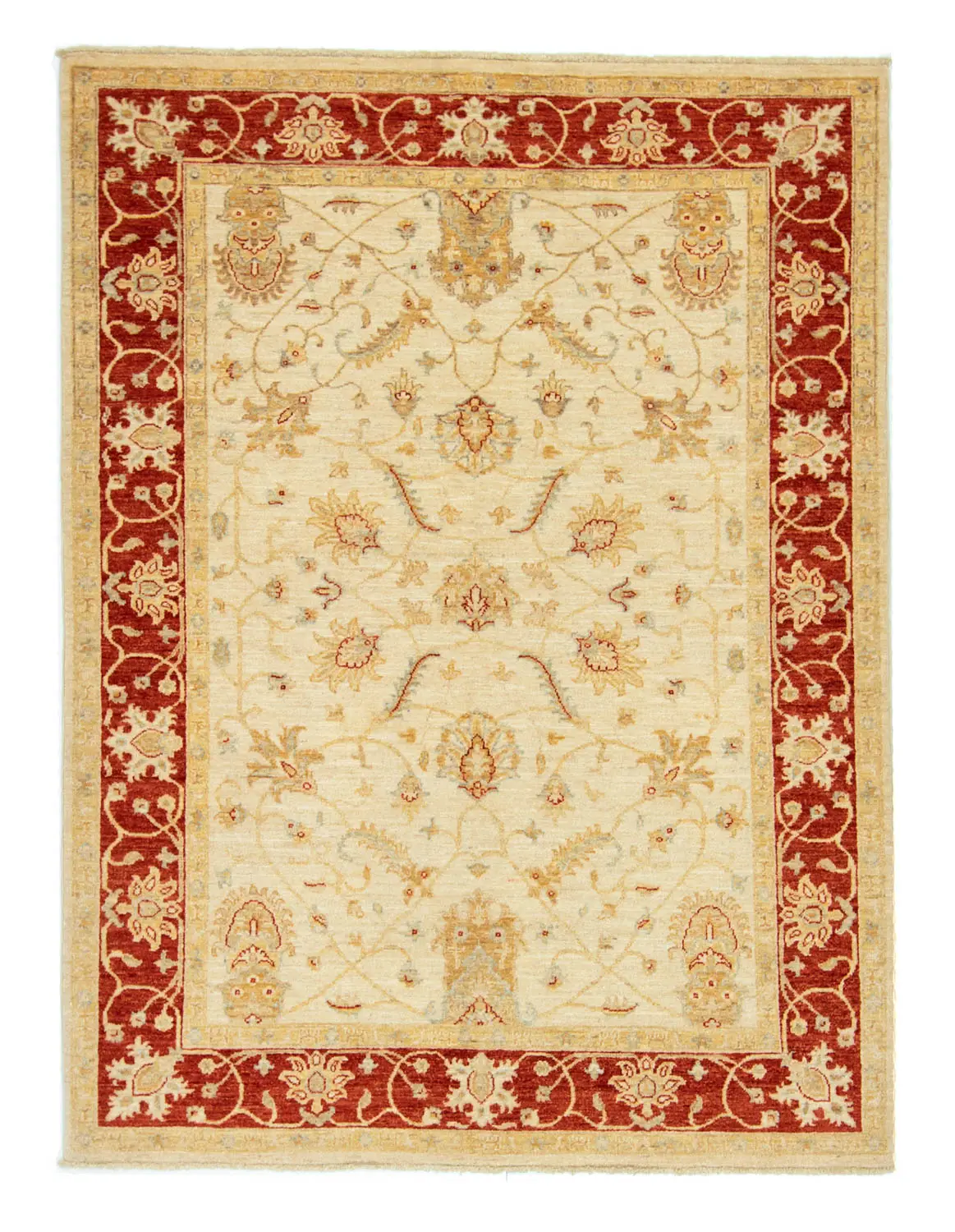 Ziegler Teppich - 200 x 150 - cm beige