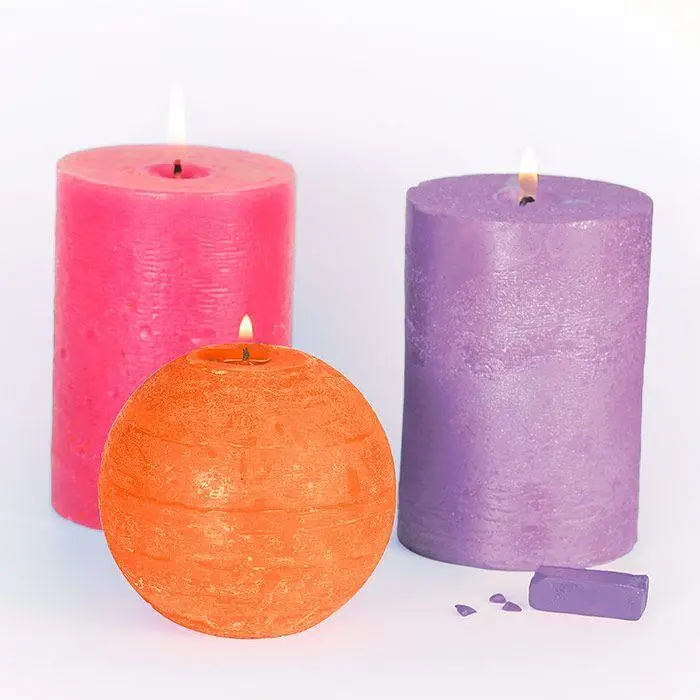 3 feste Farbstoffe f眉r Kerzen - Hindu