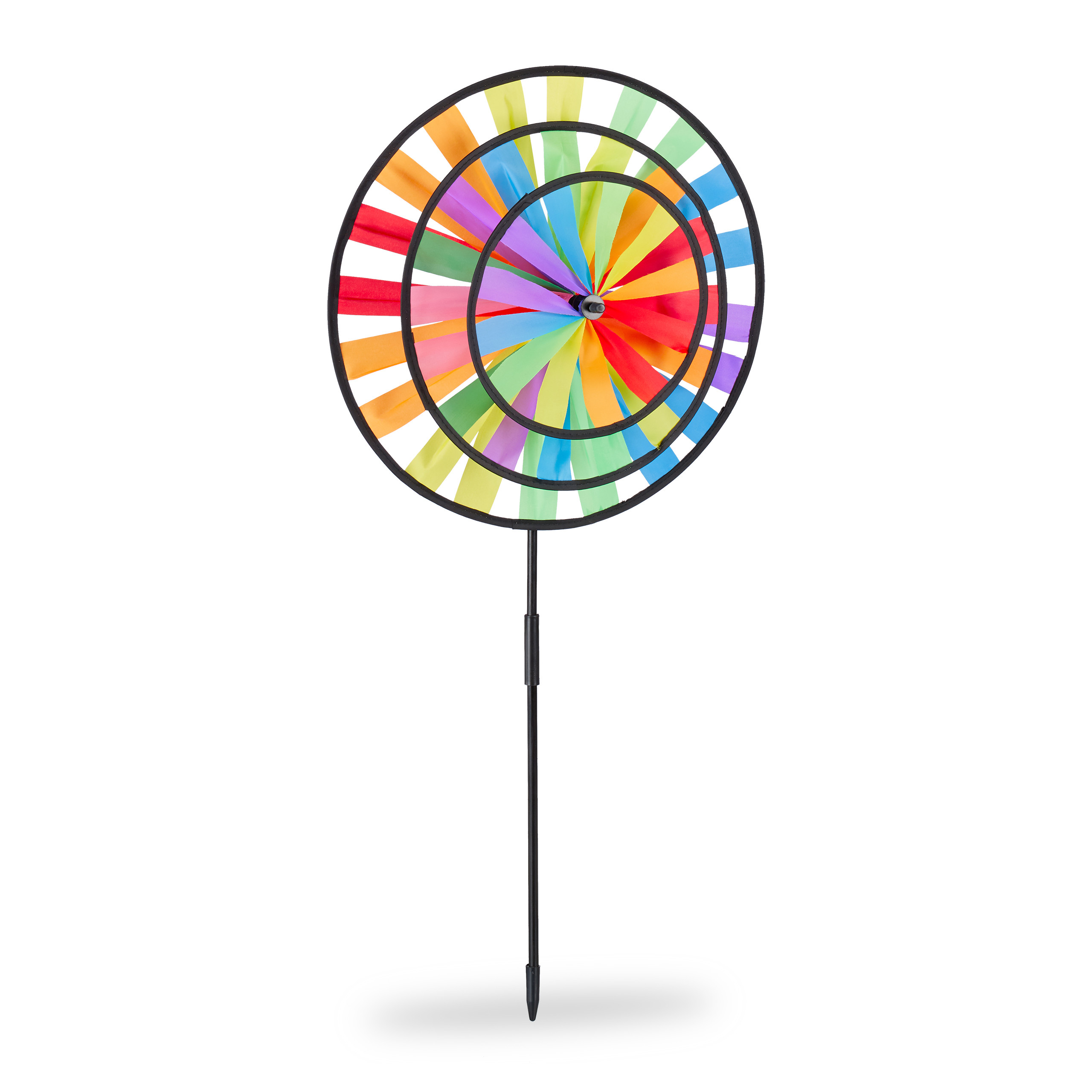 Ganz Gartenstecker Kardinalkreuz – 30,5 Cm Länge, Acryl/Eisen/Zink, Mehrfarbig, Für Urlaubsdeko