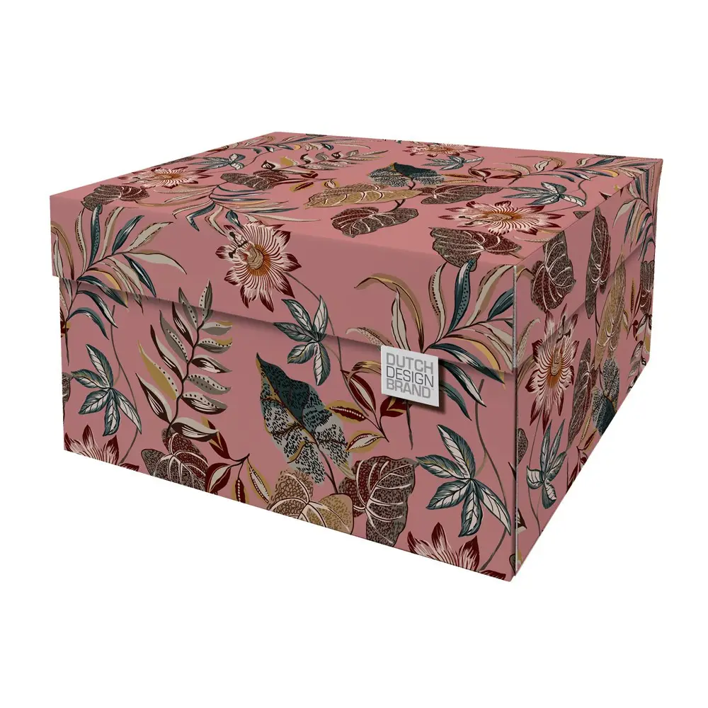 Speicherbox mit Deckel - Floral Garden
