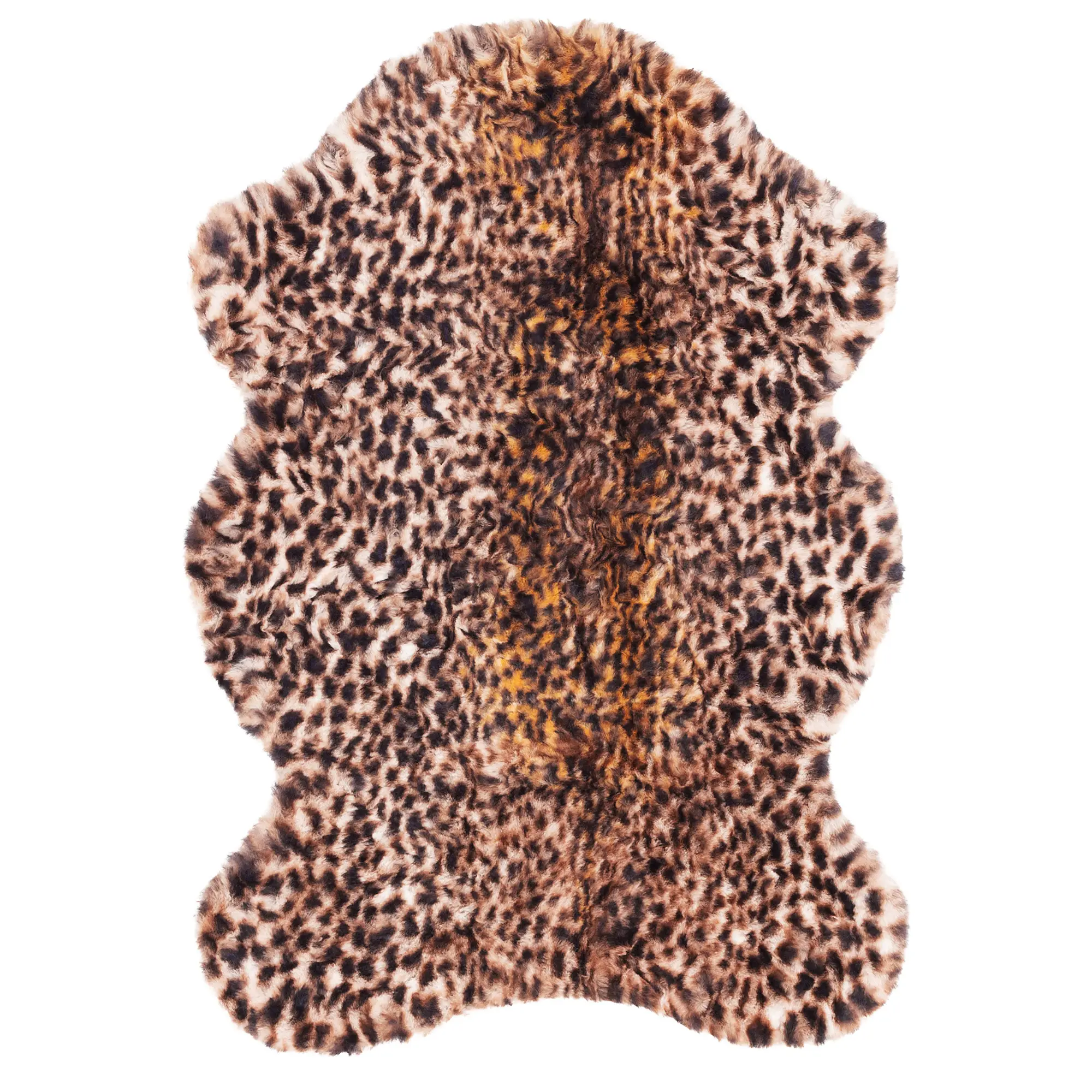 Fellteppich Pearl Leopard Shape