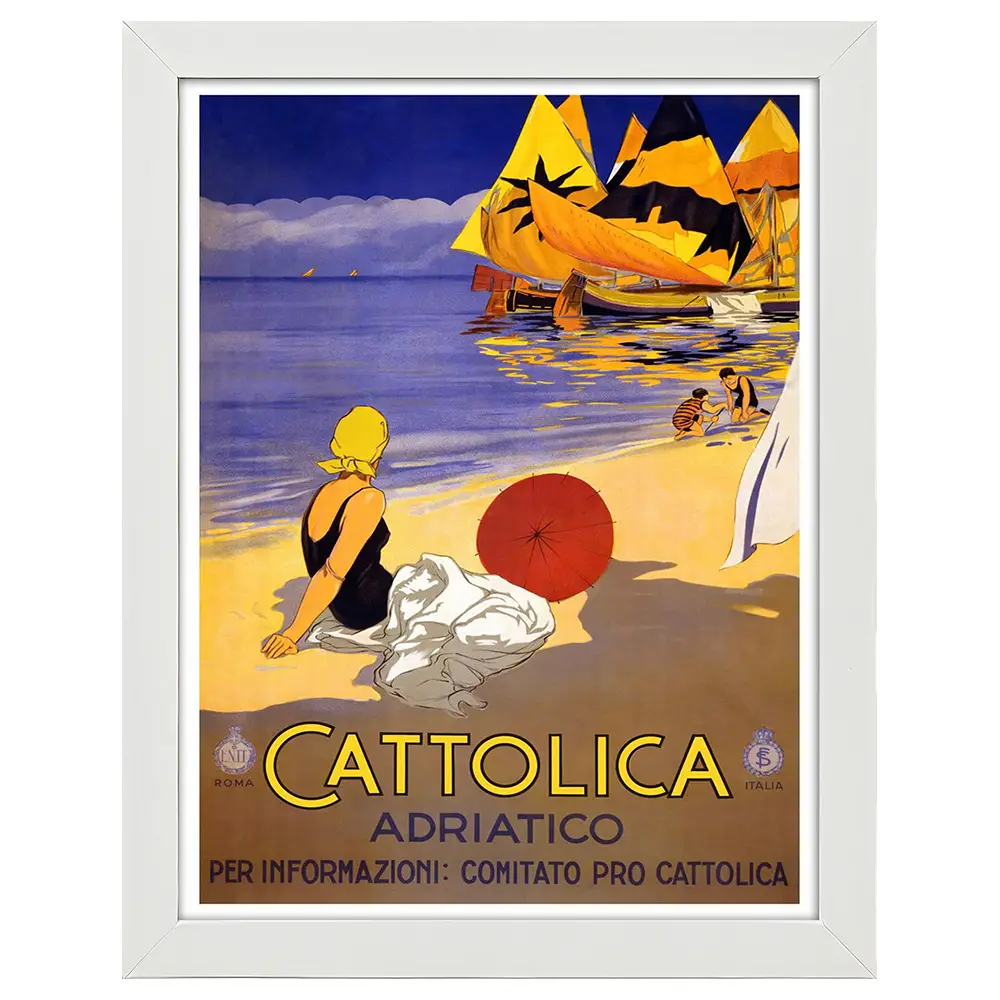 Bilderrahmen Poster Cattolica