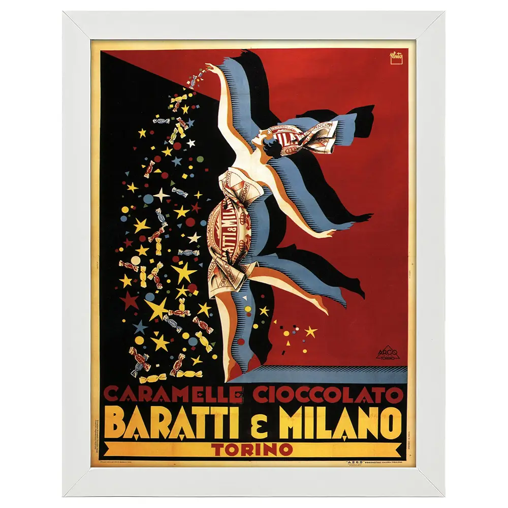 & Bilderrahmen Baratti Milano Poster
