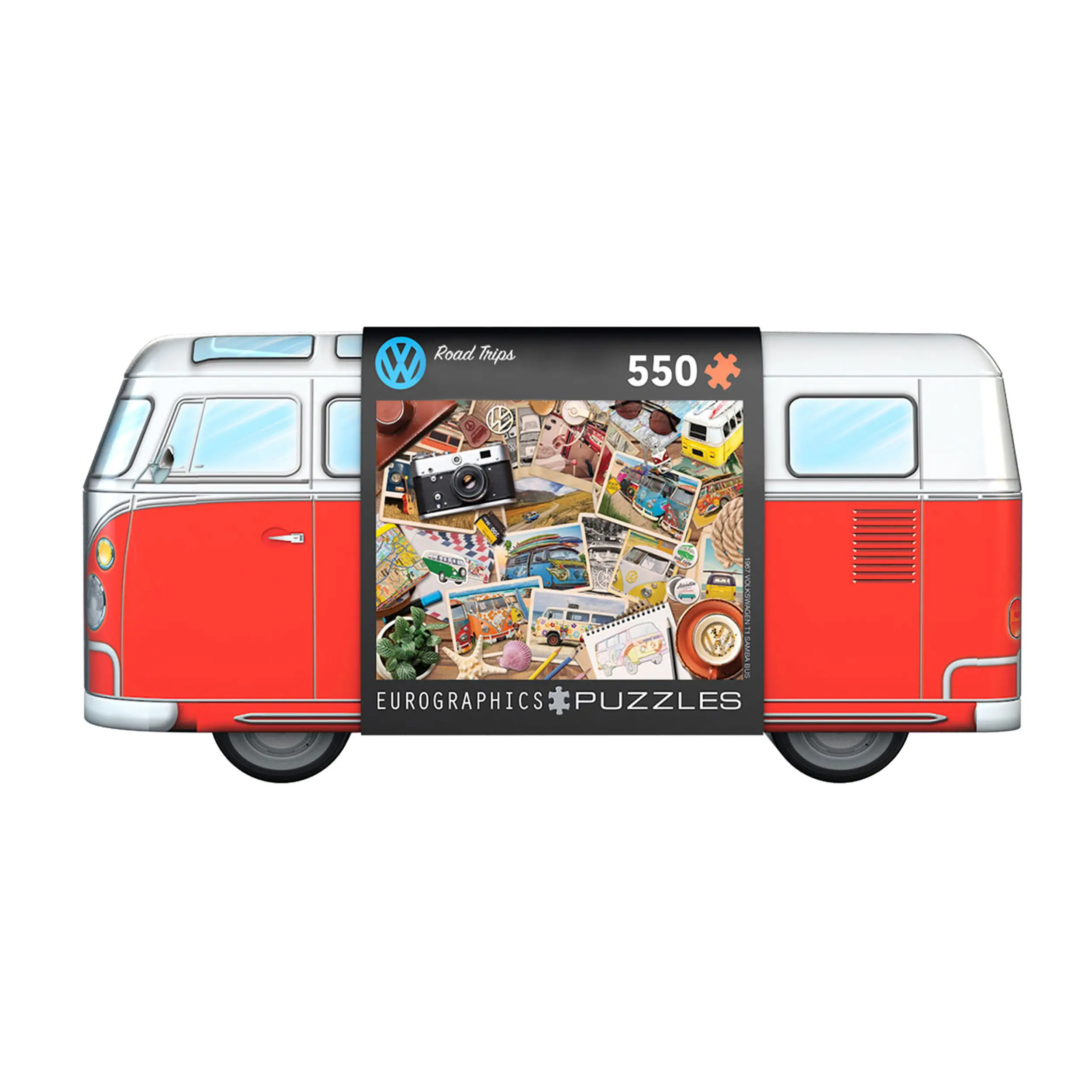 Puzzle VW Bus Road Trips Puzzledose - in