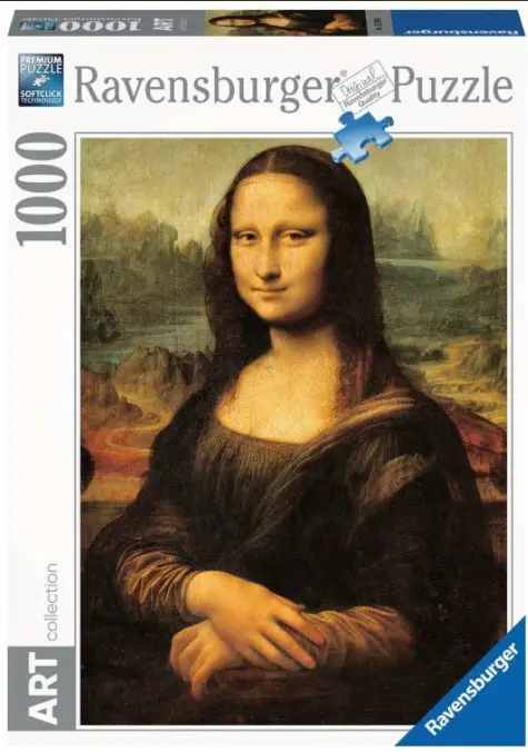 Das Mona Lisa Puzzle 1000 t | Puzzles