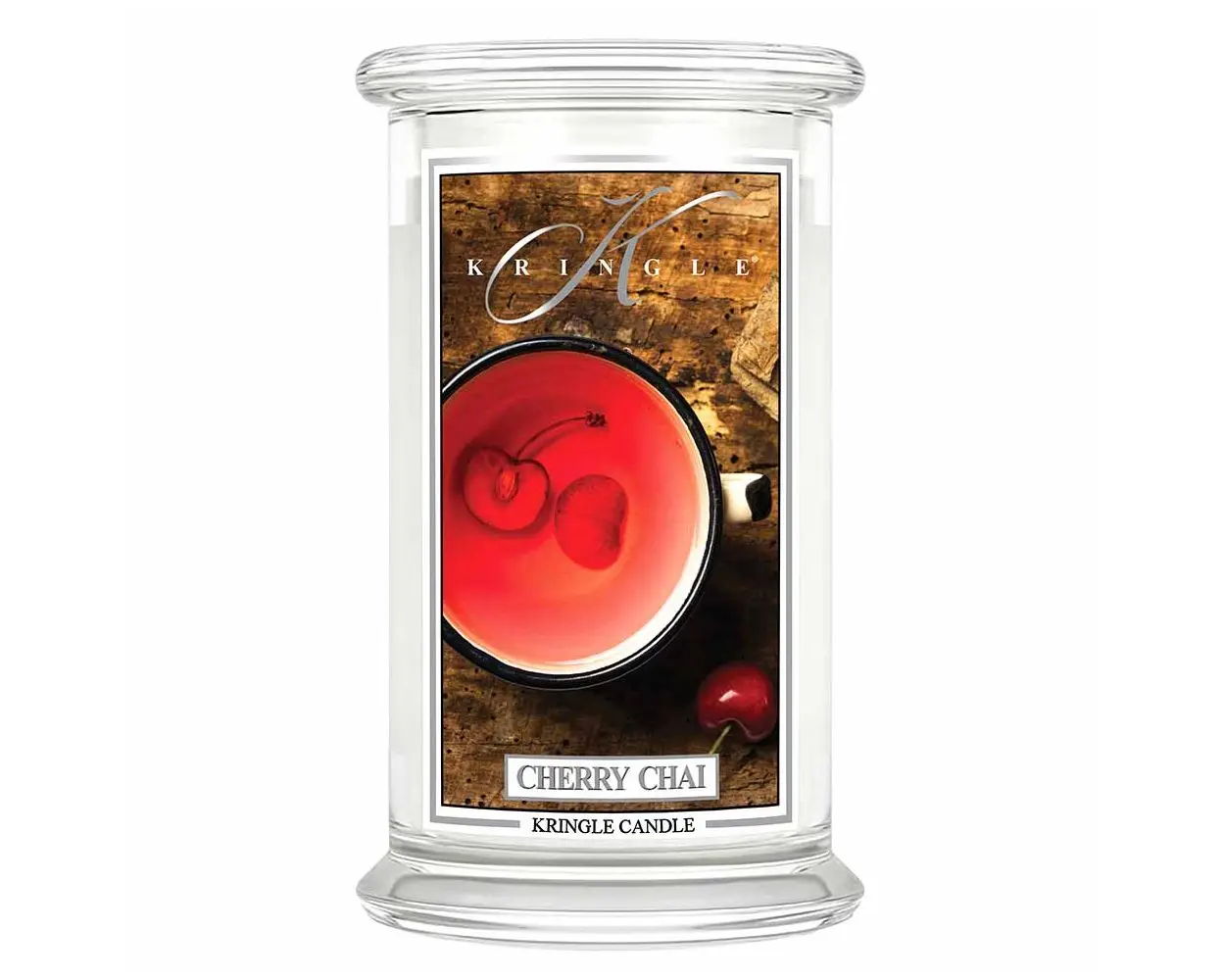 Classic Cherry Chai Candle Gro脽e