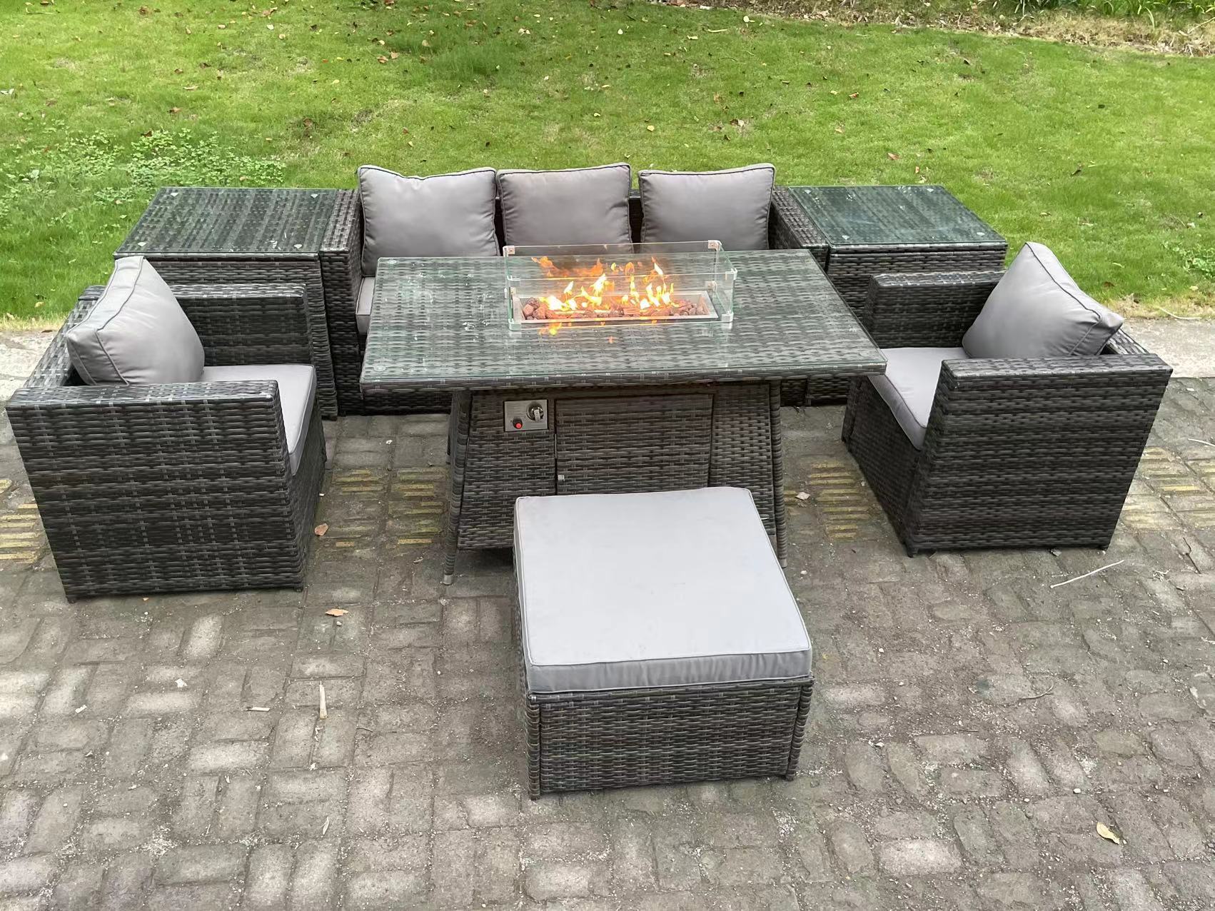 Winnerwell Zubehörtisch Für Feuerstelle – Faltbar, Edelstahl, 82,5x61x17 Cm, Für Camping & Garten