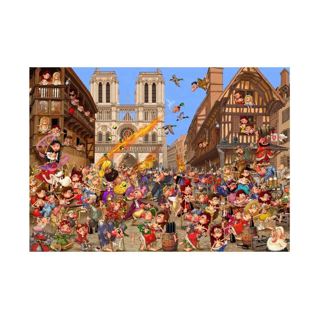 Puzzle La Cour des Miracles Teile 2000