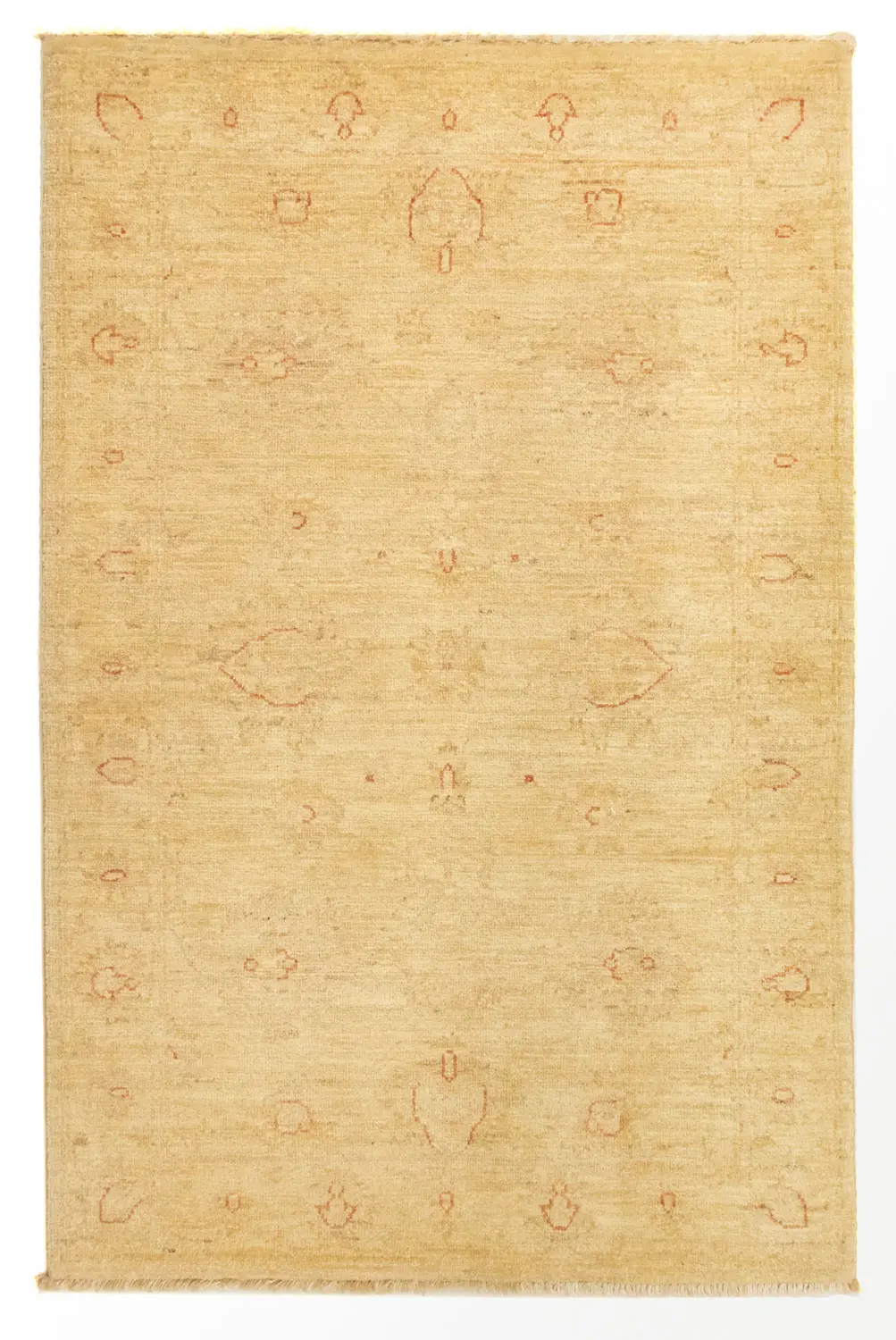 Ziegler Teppich - 123 x 78 cm - beige
