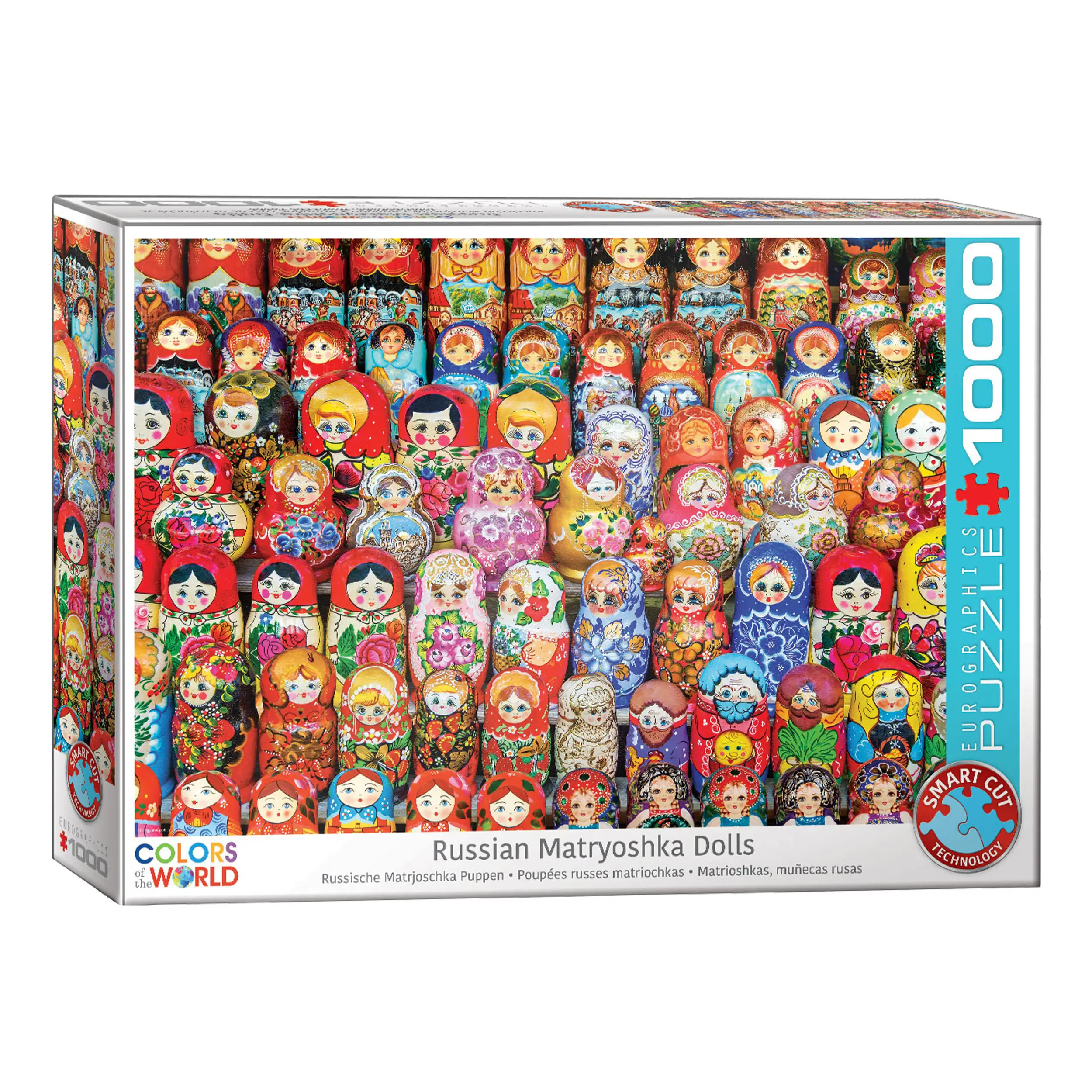 Puzzle Russische Matroschka Puppen