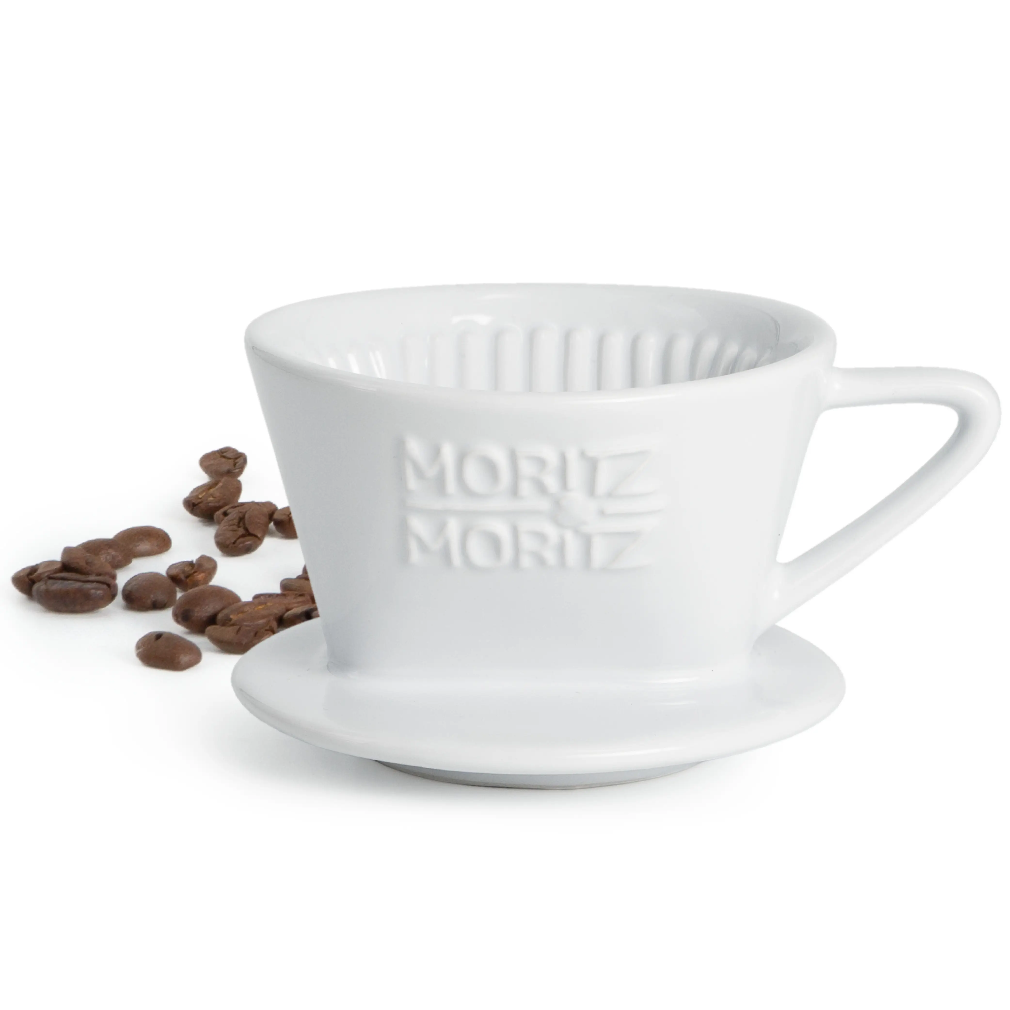 Porzellan Kaffeefilter f眉r 1-2 Tassen