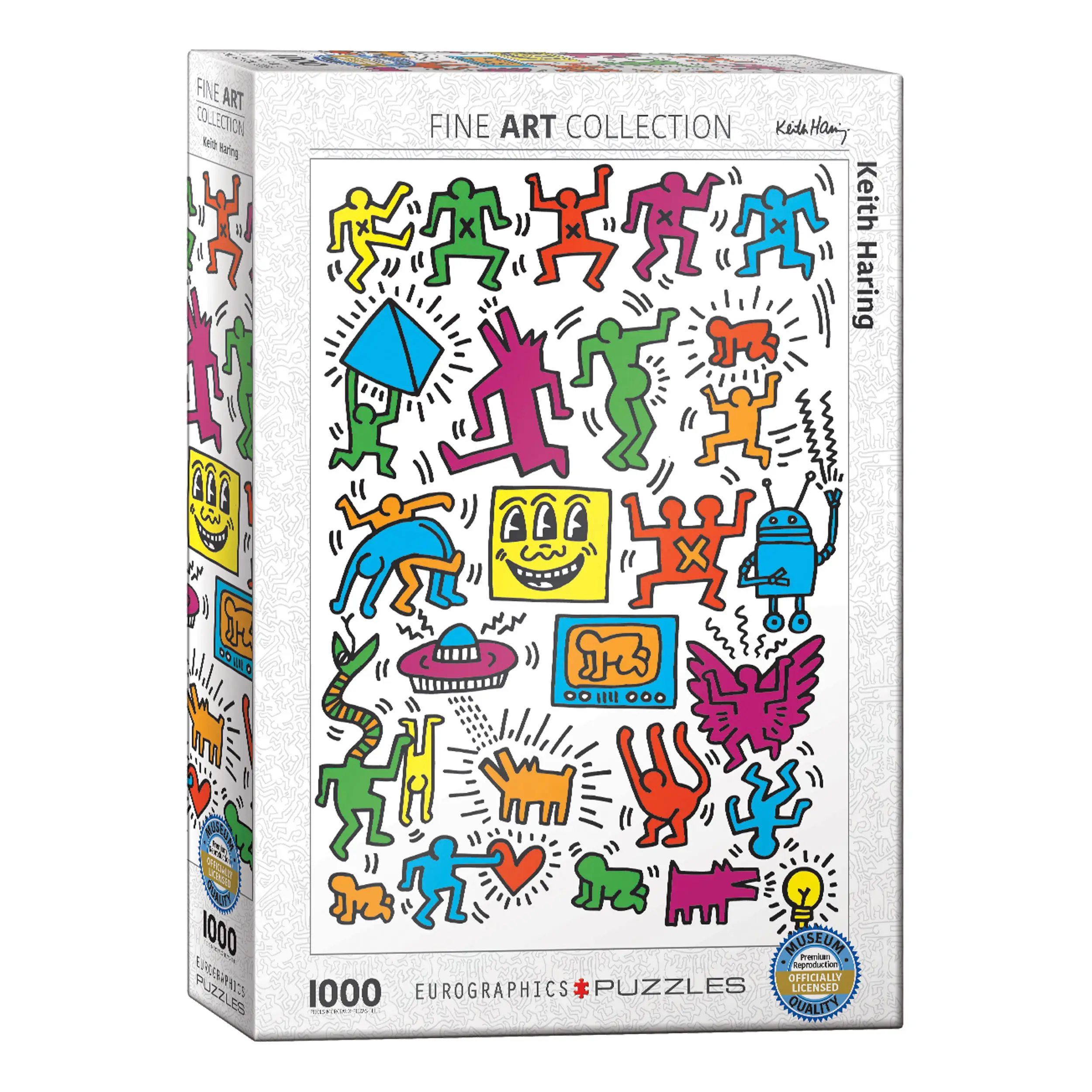 Collage Puzzle von Keith Haring