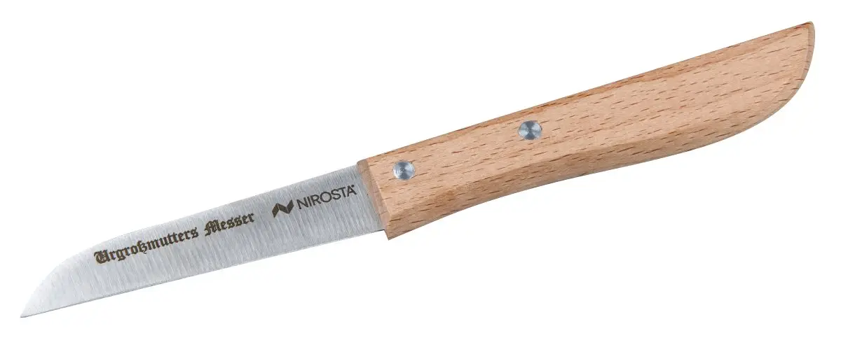 NIROSTA Holzgriff Messer Urgro脽mutters