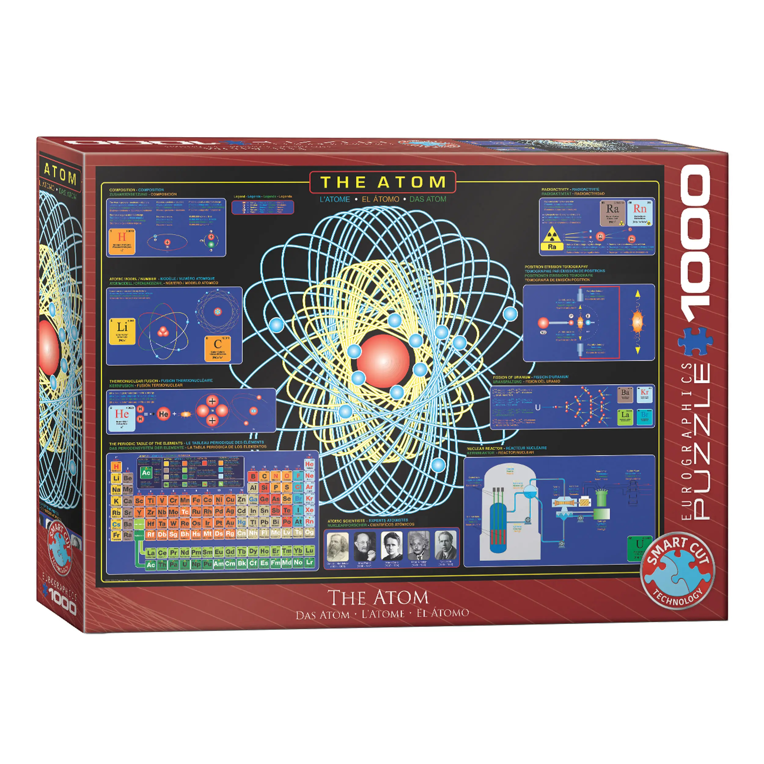 Atom Das Teile Puzzle 1000