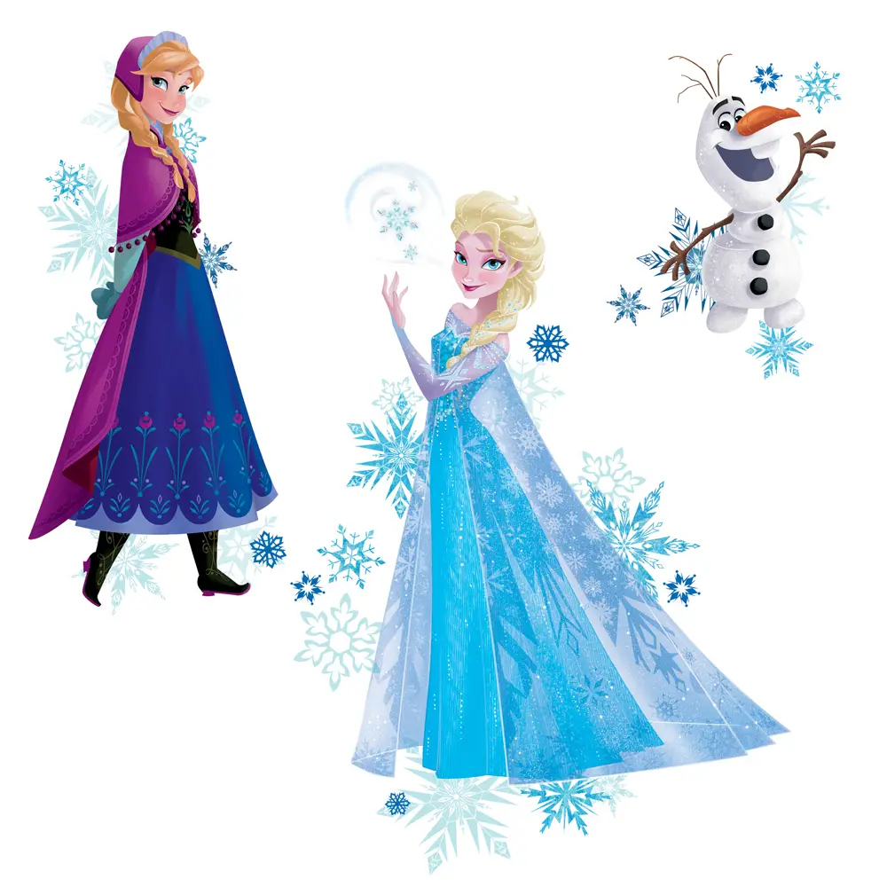 DISNEY Frozen Anna, Elsa & Olaf mit