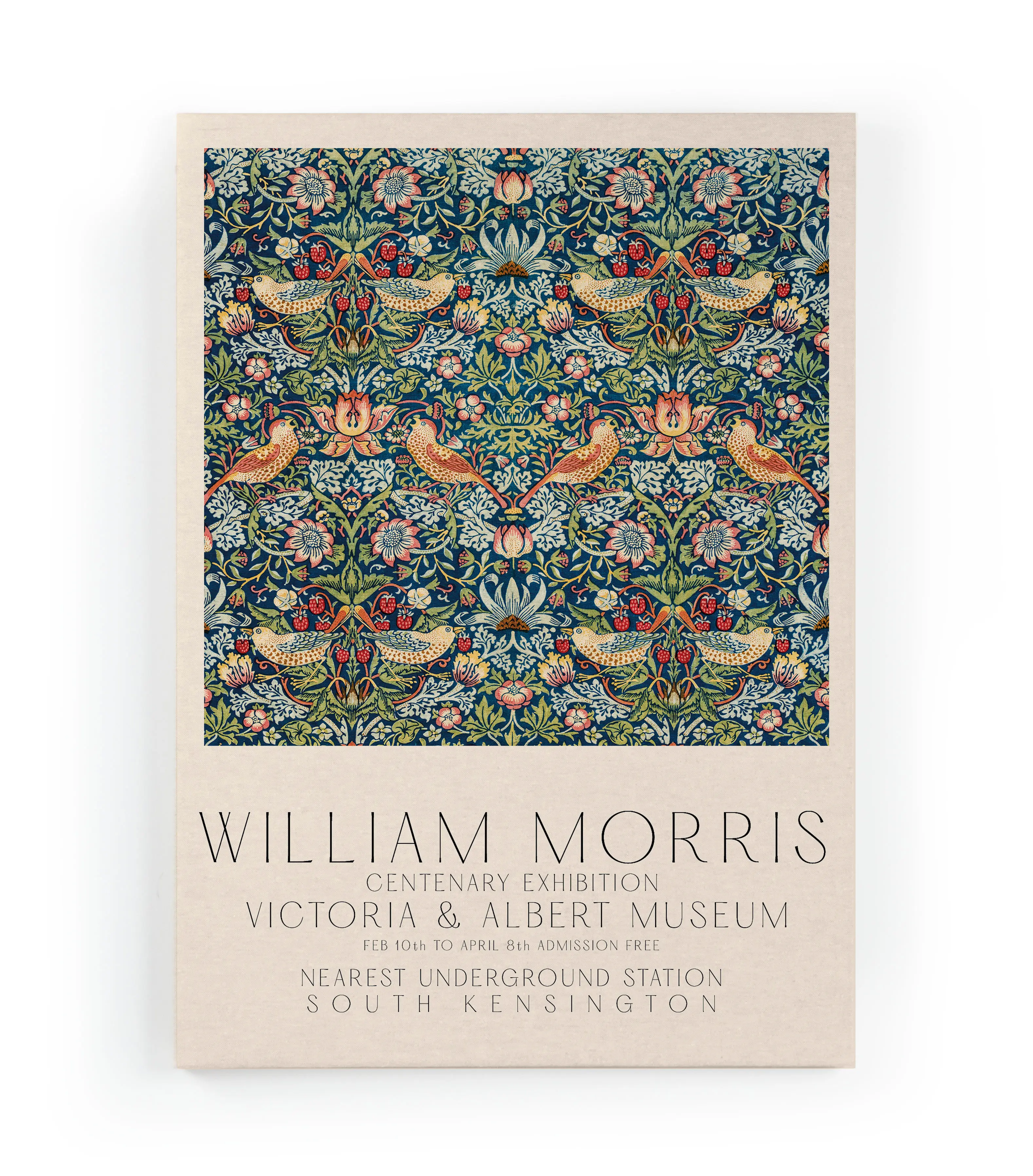Leinwand 60x40 William Morris
