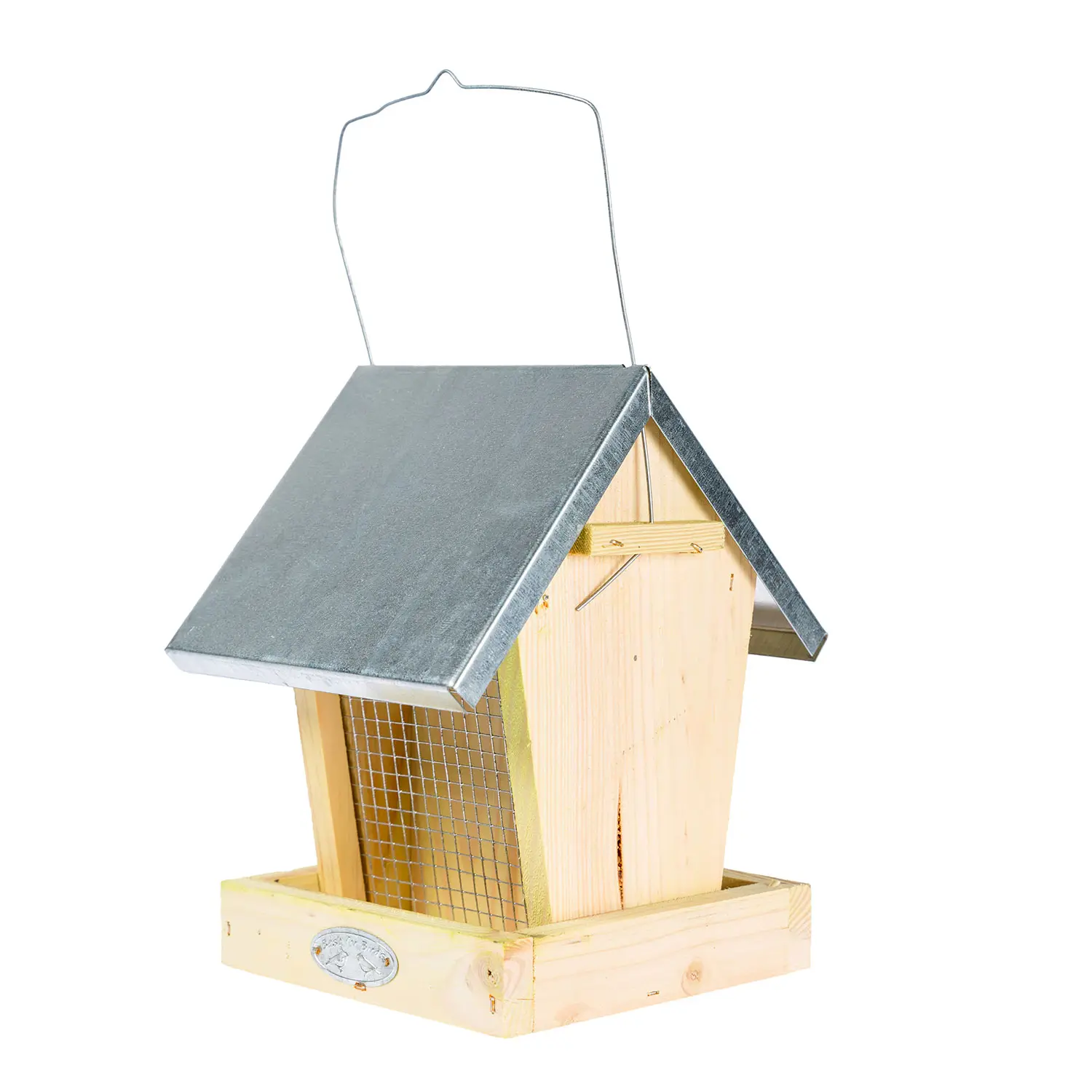 Futterspender Vogelhaus aus Holz