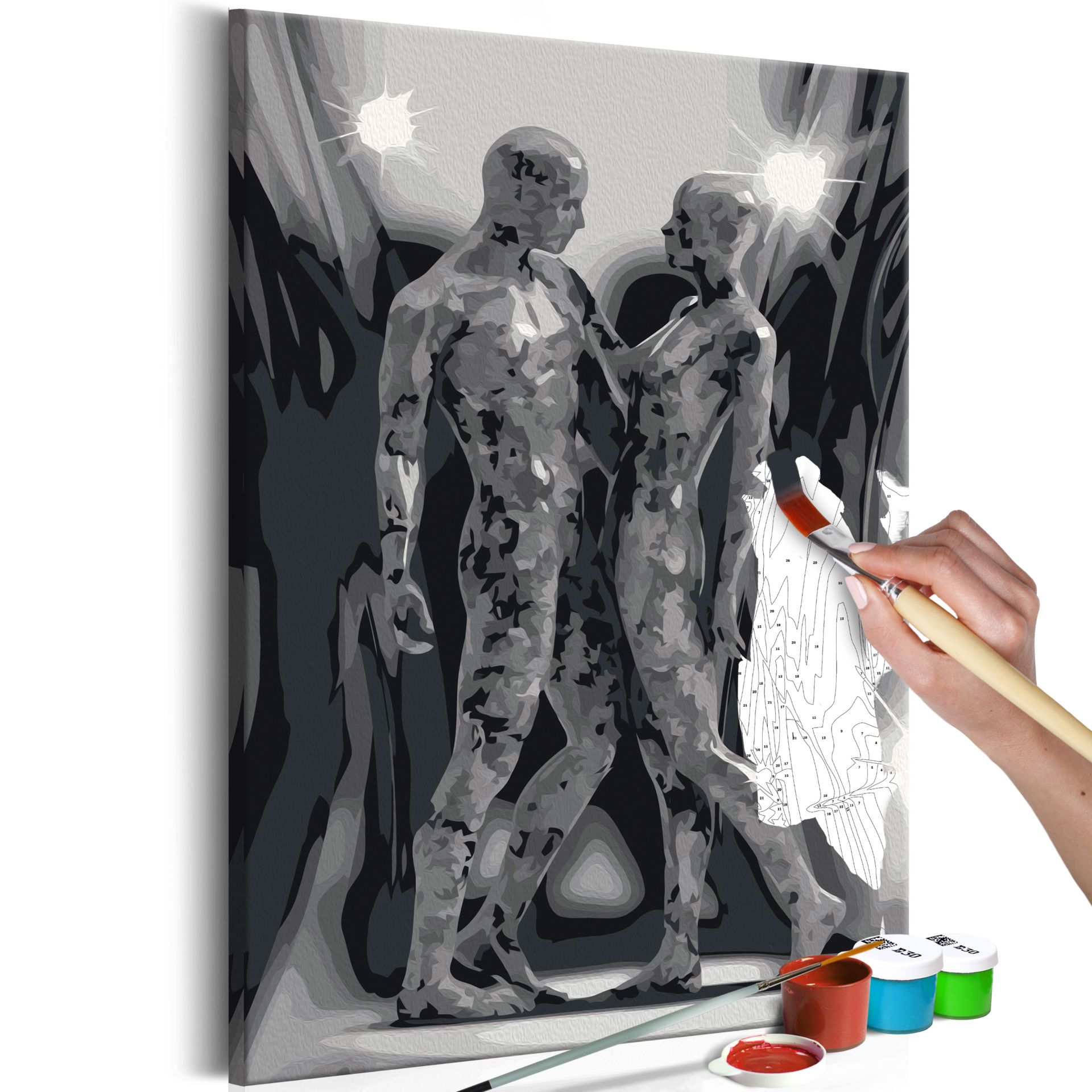 Wandbild Malen nach Zahlen Modern Wad kaufen | home24