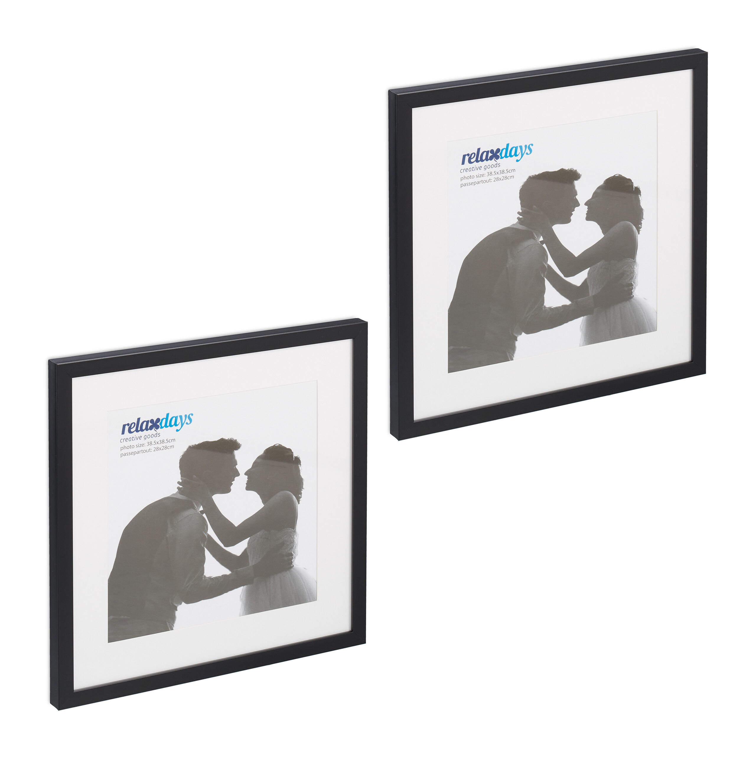 Klassischer Bilderrahmen 28 X 35 Cm In Blau – Für Tisch Oder Wand, Horizontal & Vertikal Nutzbar