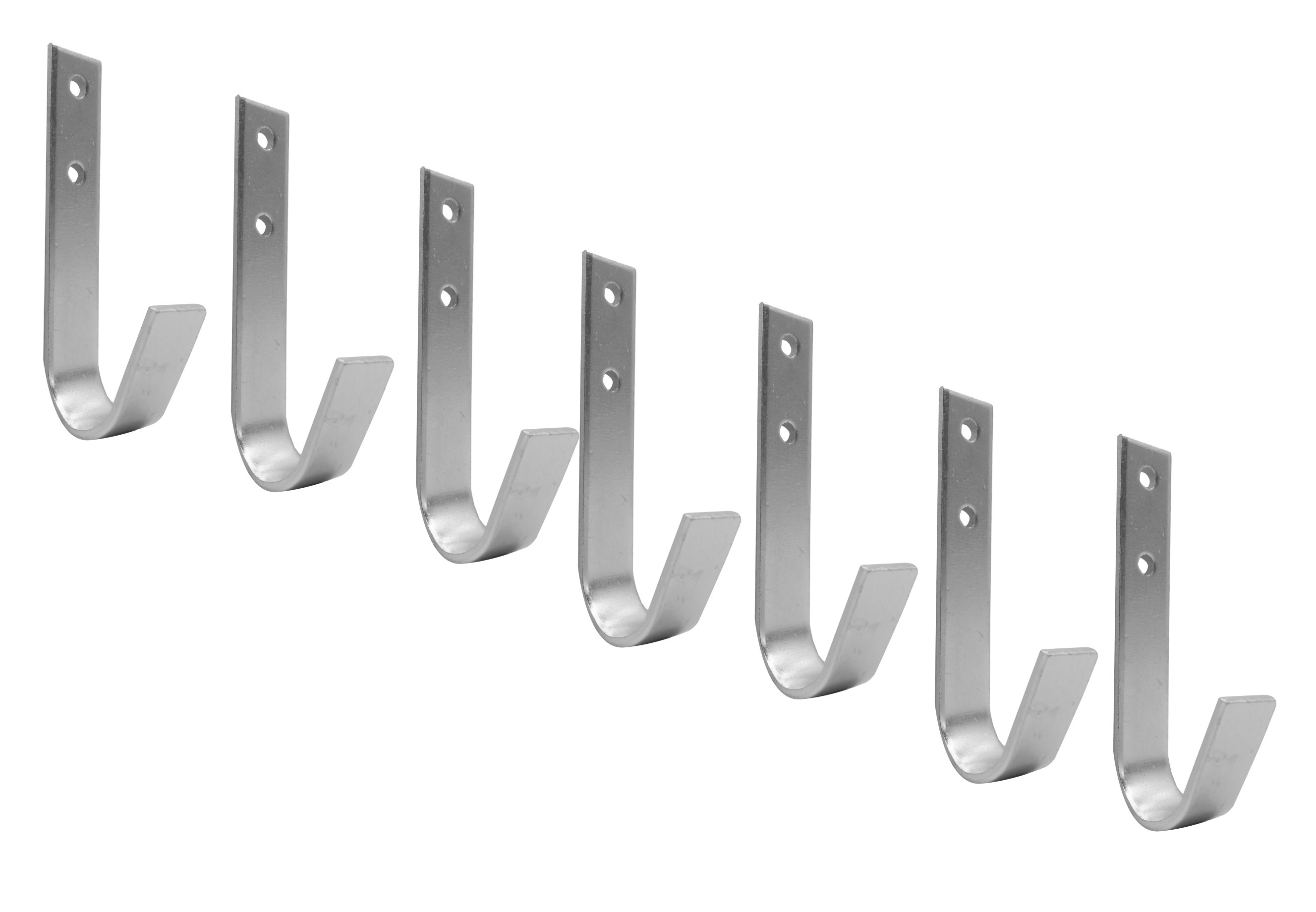 Franklin Brass Kleiderhaken, 10 Stück – 1-Zinke, Nickel-Oberfläche, Für Wandmontage