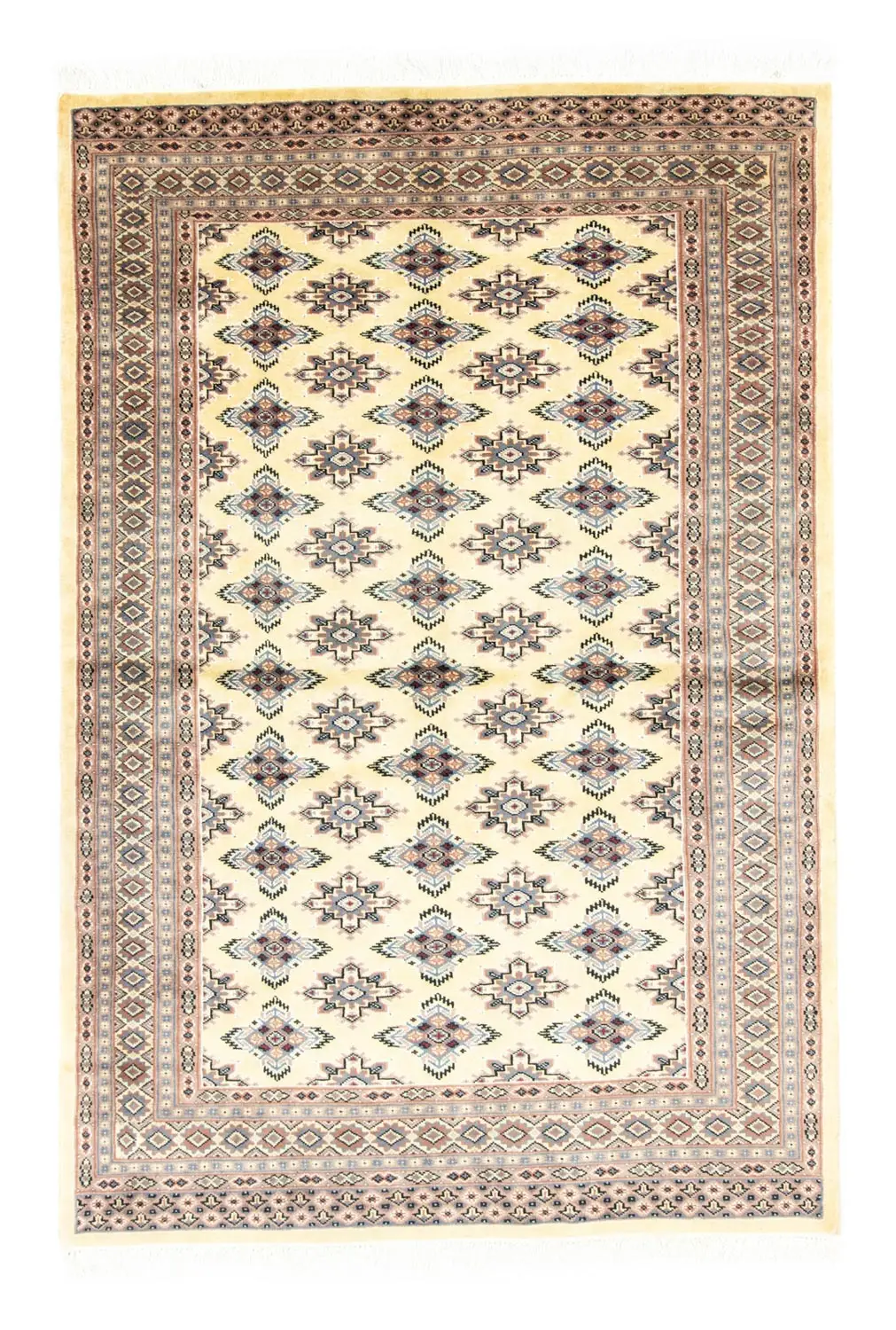 Pakistan Teppich - 185 beige cm - 127 x