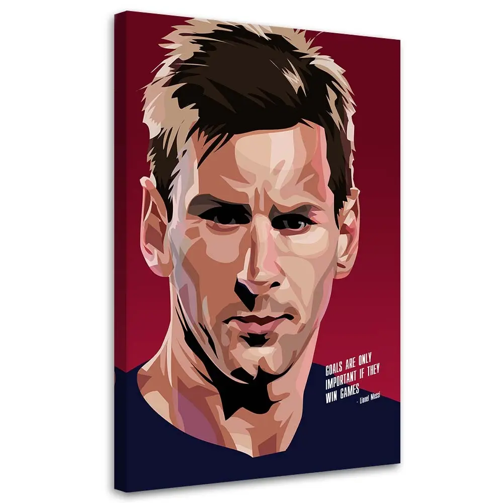 Leinwandbilder Lionel Messi Fu脽baller