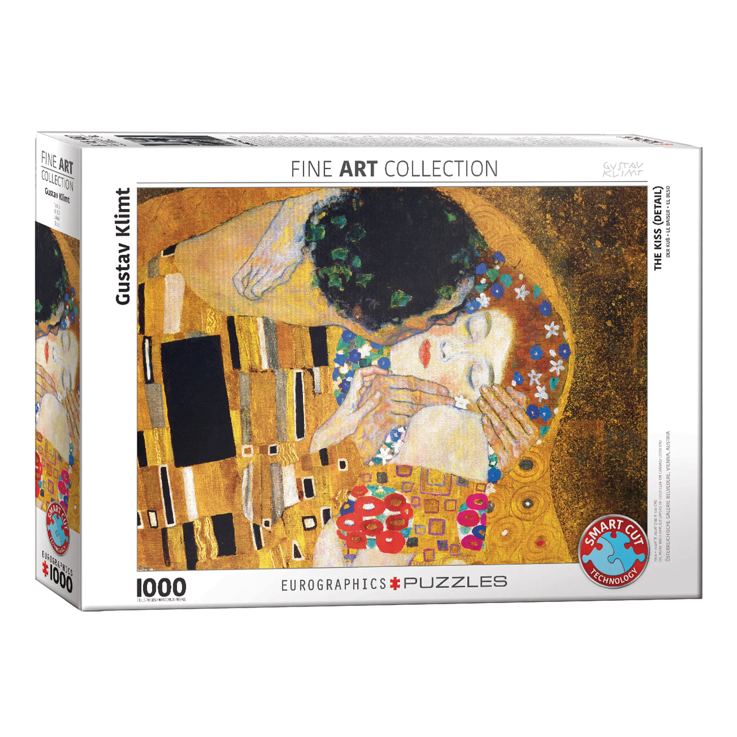 Puzzle Gustav Klimt Kuss Der