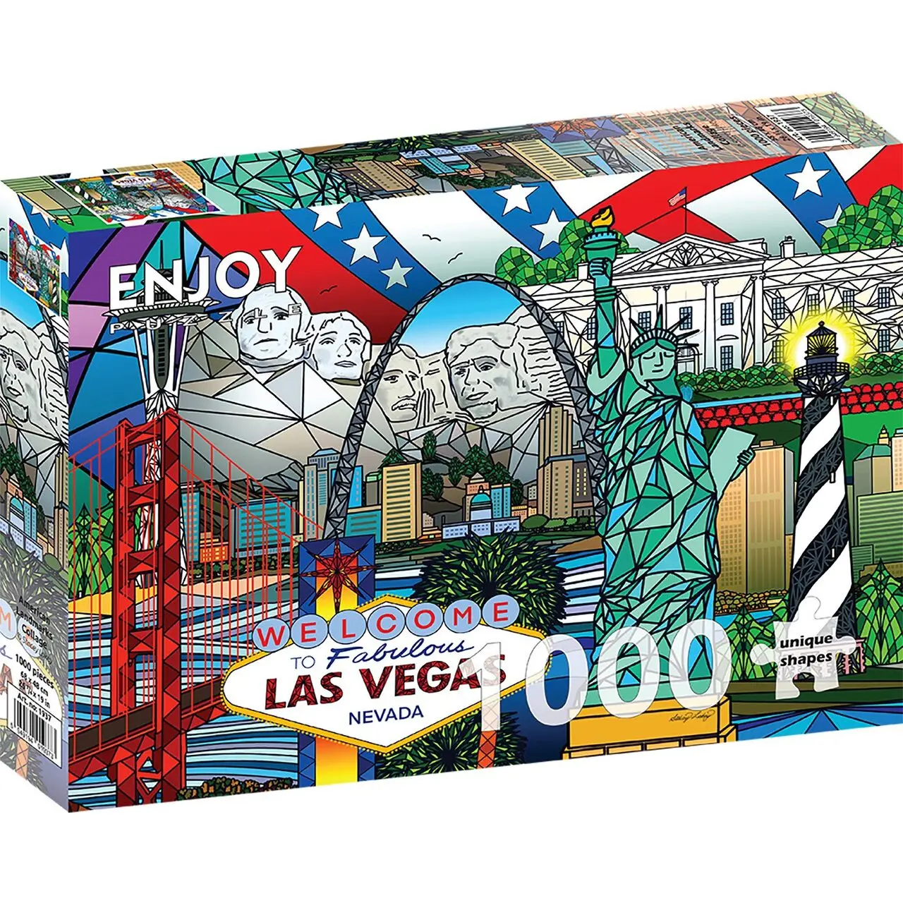 Puzzle American Landmarks Collage | Puzzles