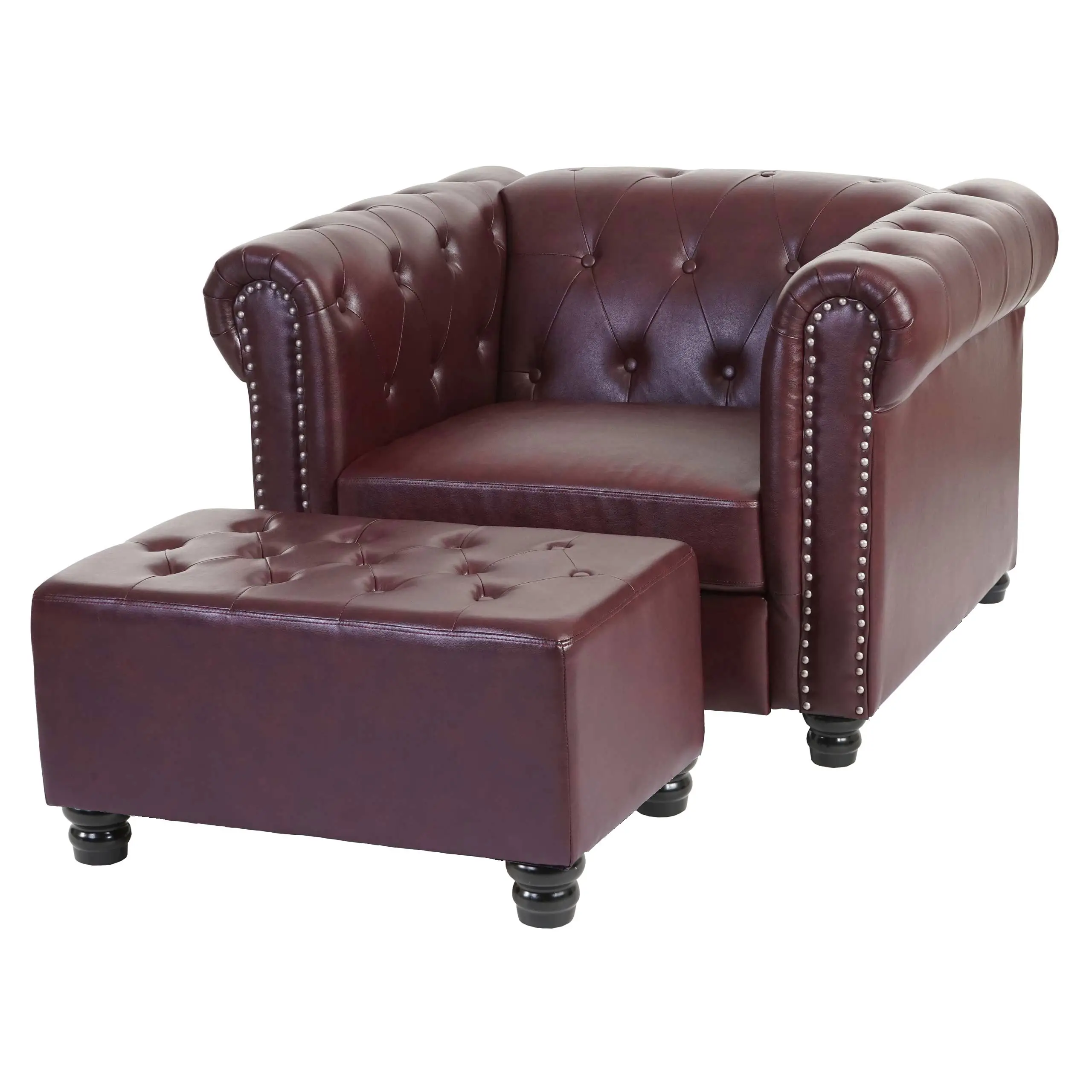 Relaxsessel (2-teilig) Chesterfield