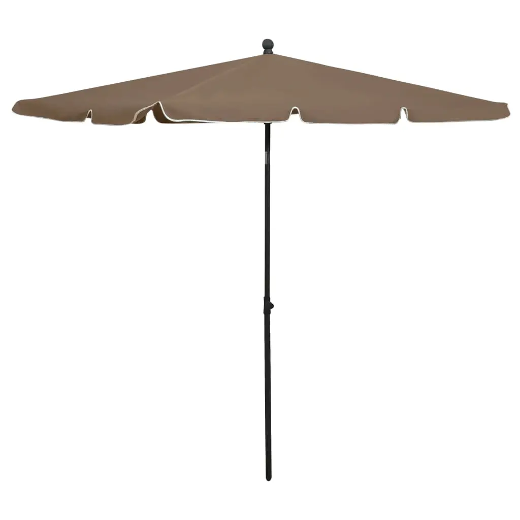 Sonnenschirm mit Mast