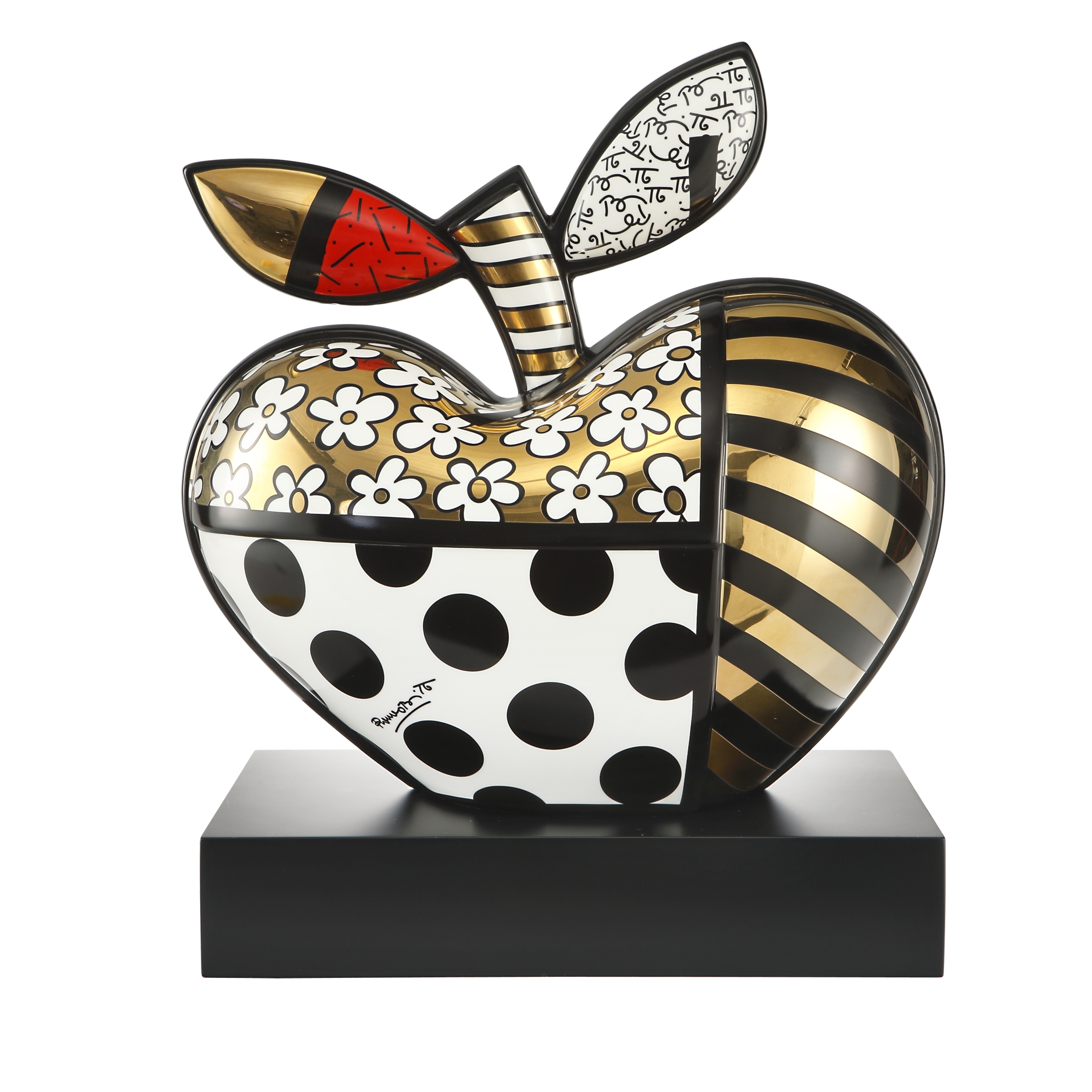 Figur romero britto golden big apple kaufen home24