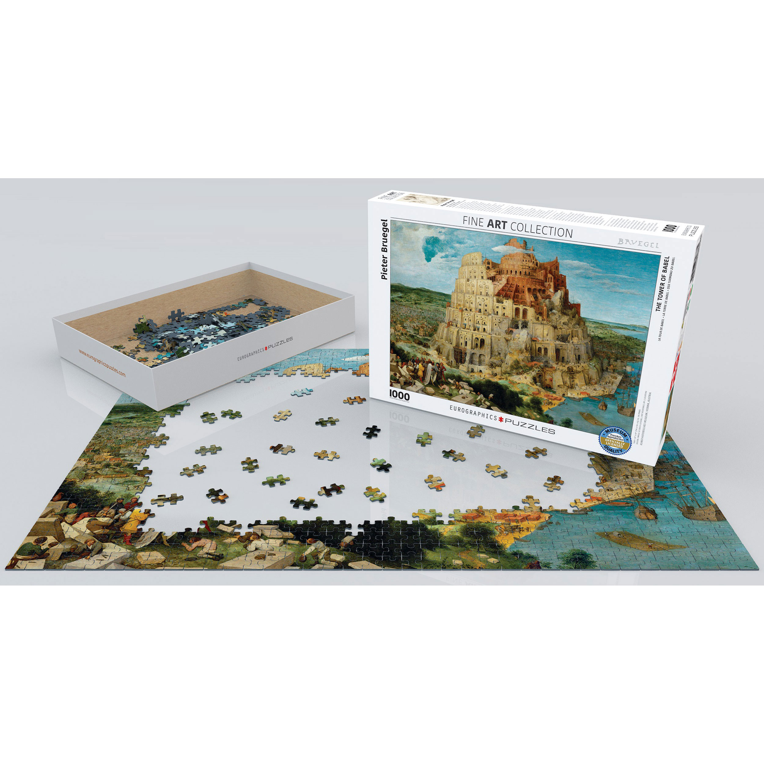 NEU :DER TURMBAU Zu Babel Brueghel Ravensburger Puzzle 9000 Teile