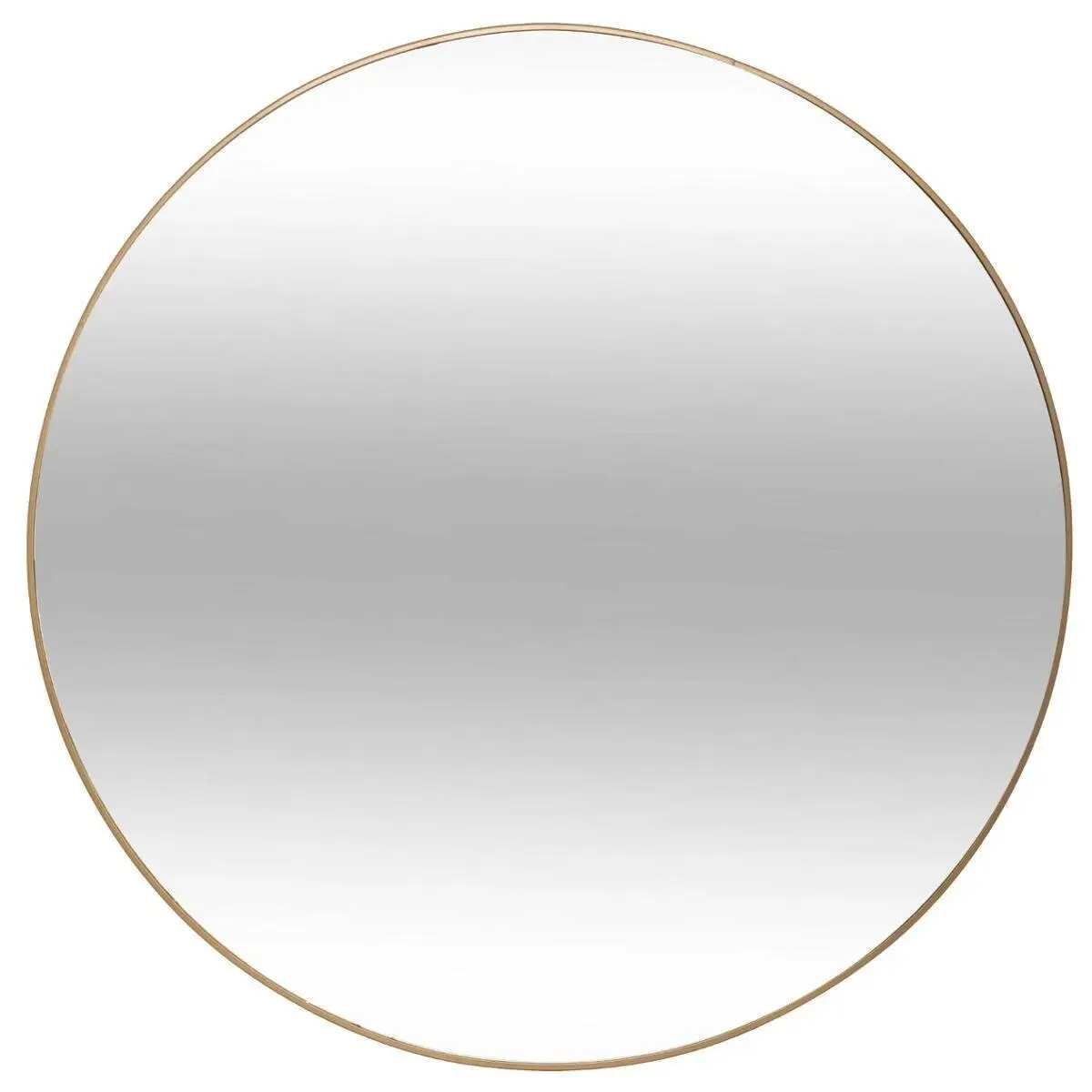 Runder Spiegel ALICE, cm 76 脴 golden