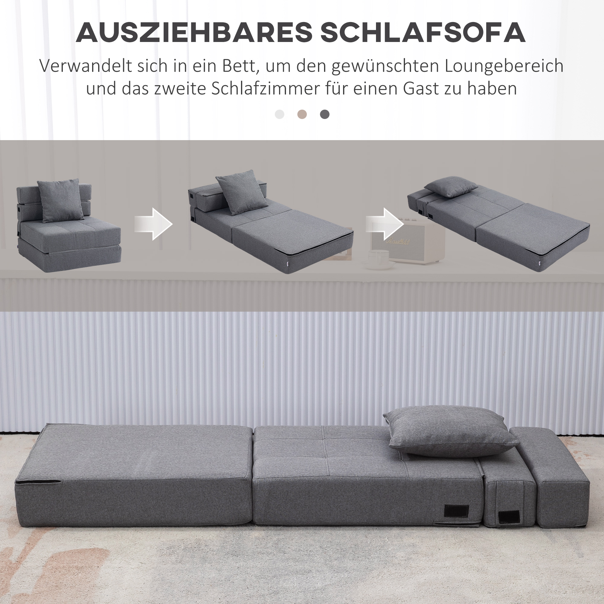 Einzel Schlafsofa 839-027V01CG kaufen