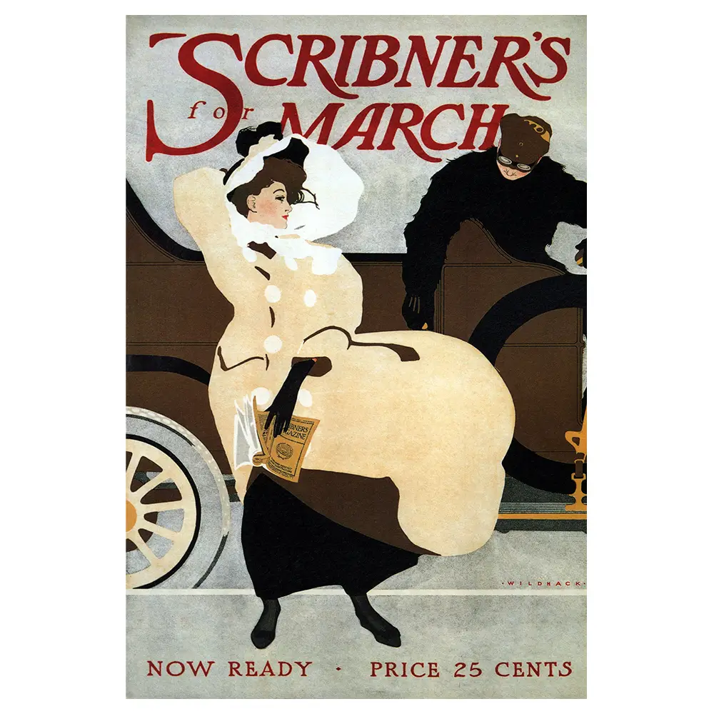 Magazine, Scribneyr\'s 1907 Leinwandbild