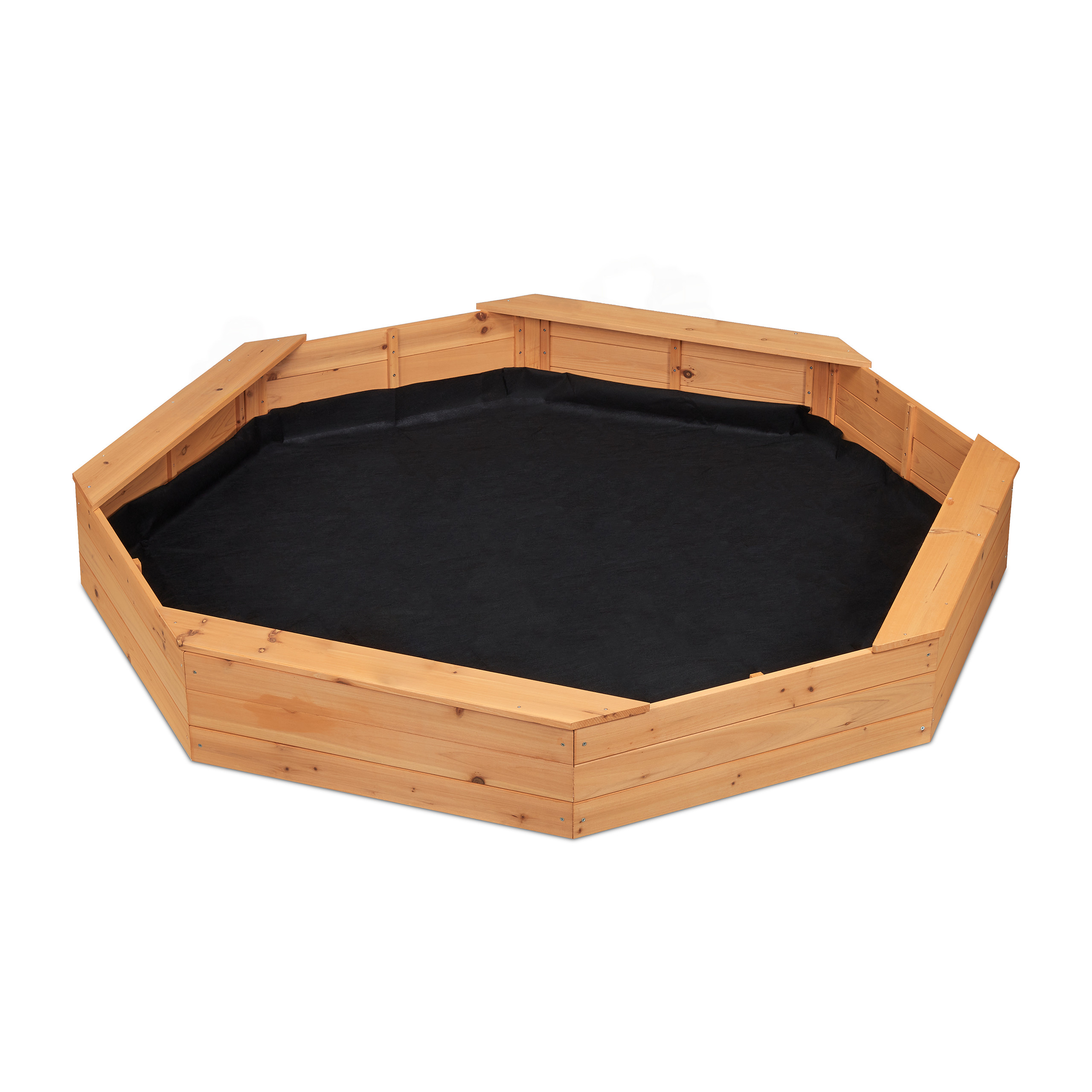 Sandkasten Achteck mit Vlies kaufen home24