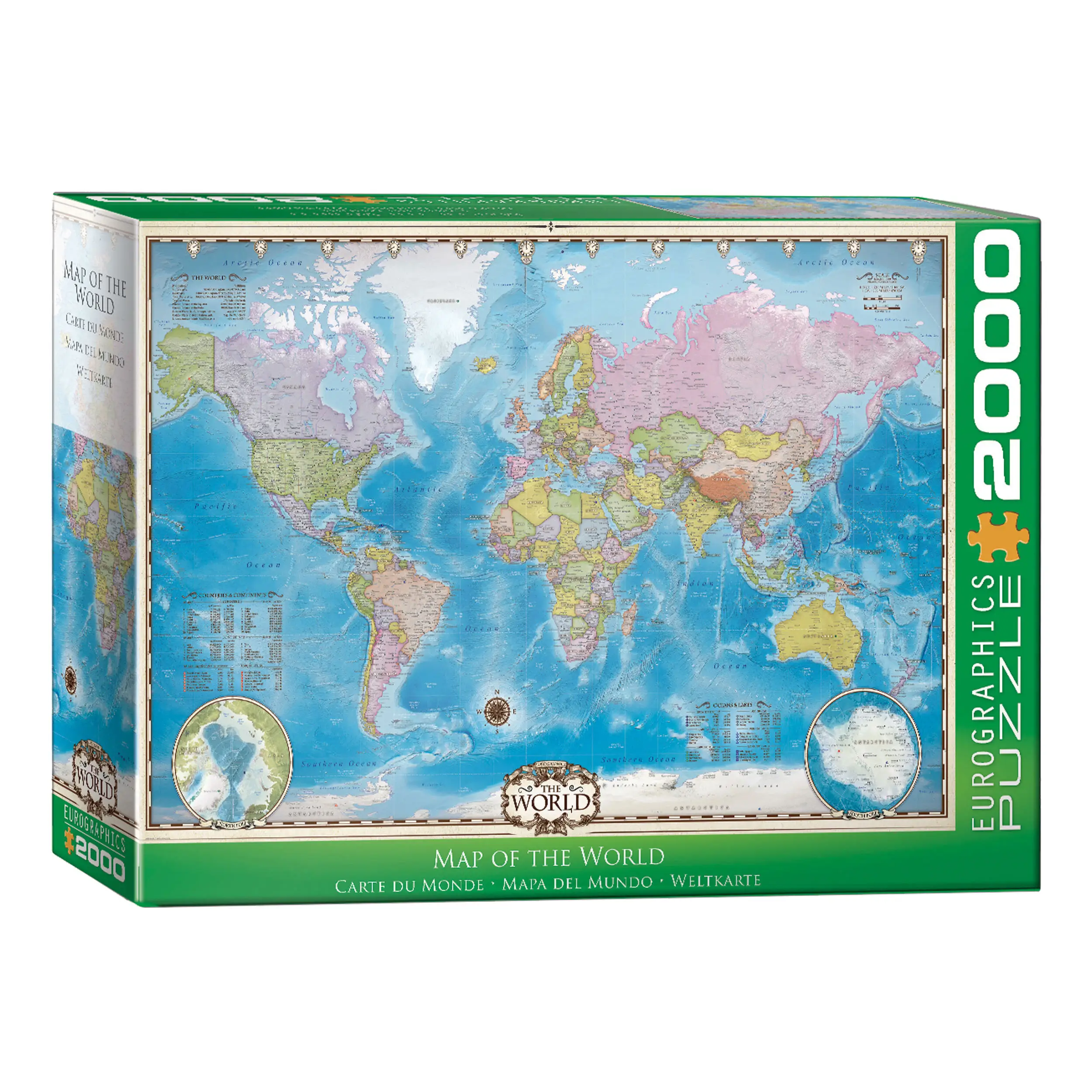 Puzzle Map the World of