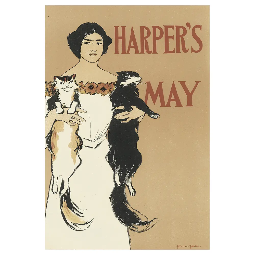 Harper\'s May Leinwandbild 1896