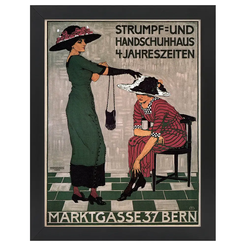 Bilderrahmen Poster Bern Marktgasse 37