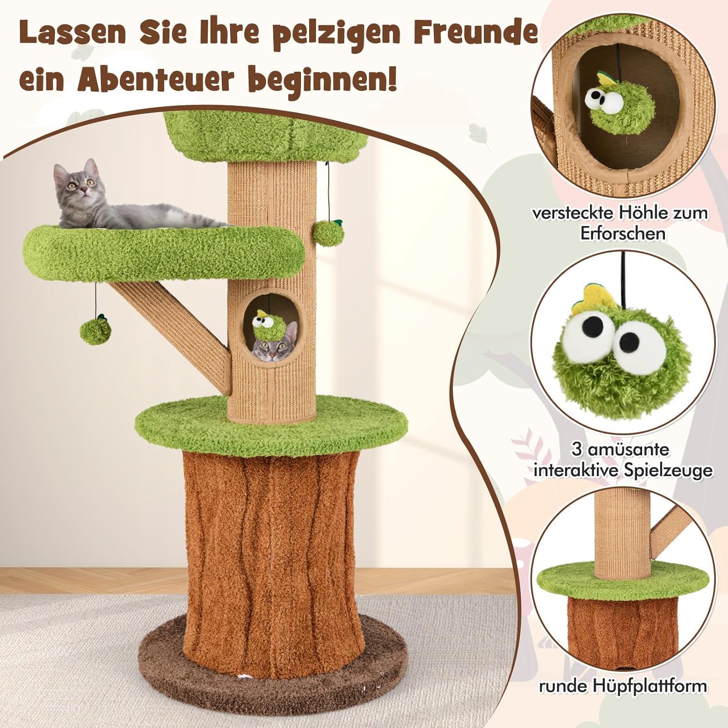 Kratzbaum BH32435SZDE kaufen | home24 Kratzbaum BH32435SZDE kaufen | home24