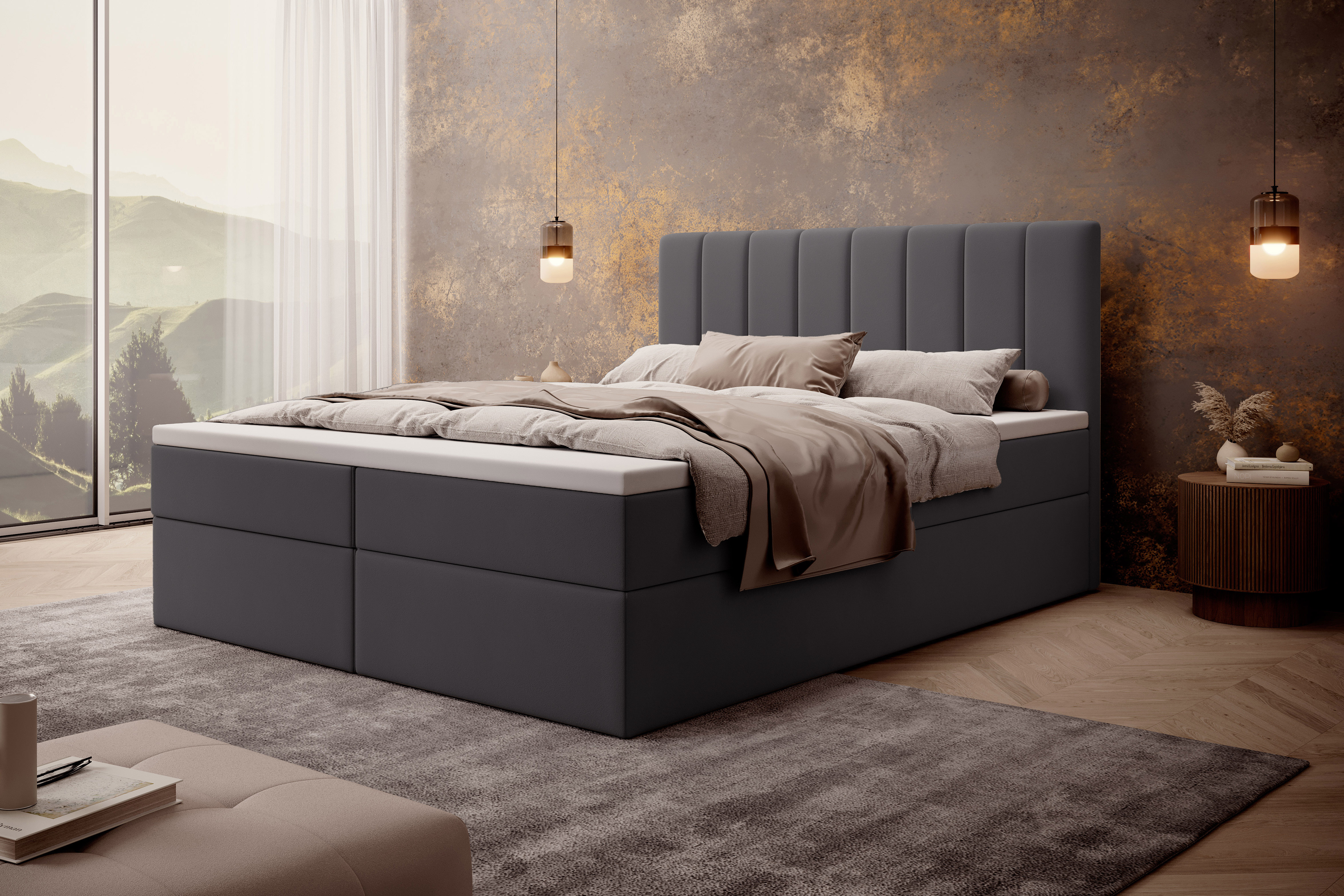 Boxspringbett ALLEN mit Bettkasten kaufen