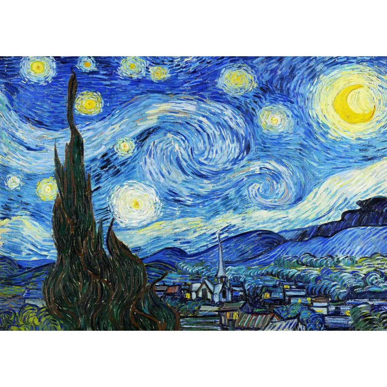 Puzzle Vincent Van Sternennacht Gogh