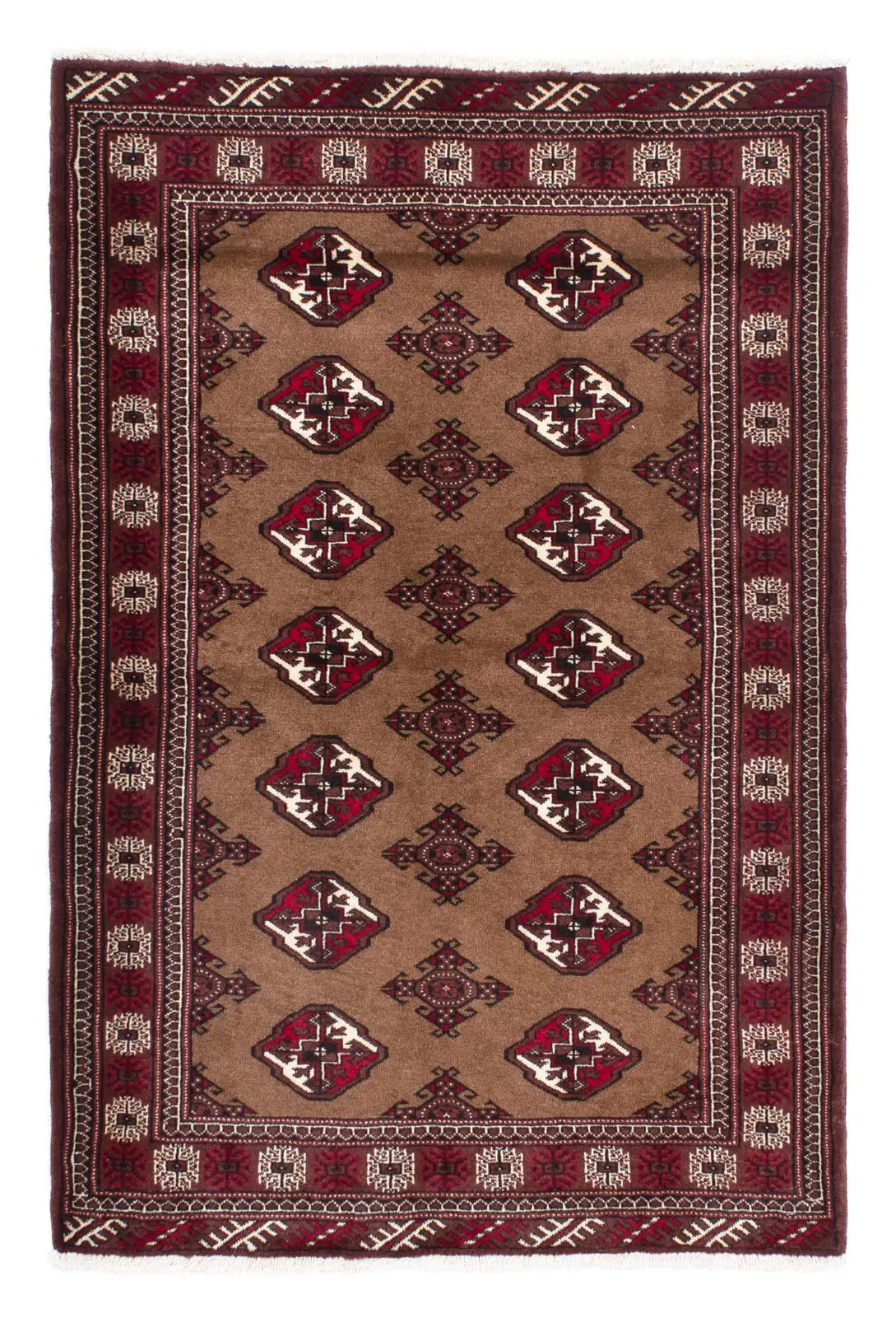 Belutsch Teppich - 151 x 102 cm - braun