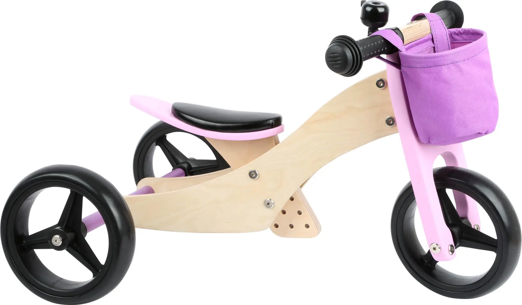 Laufrad-Trike in Rosa 1 2