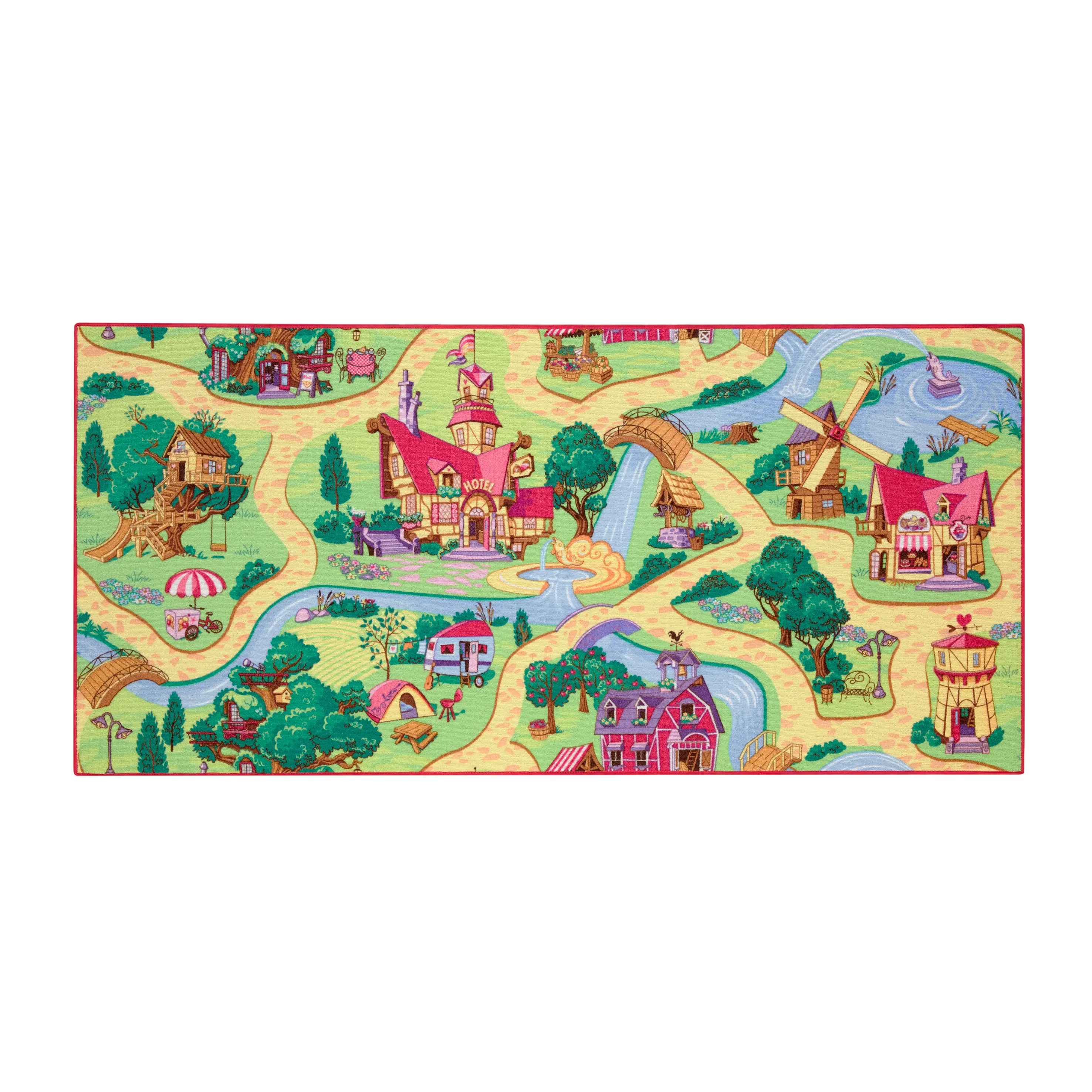 Candy Town Kinderteppich 95x200cm