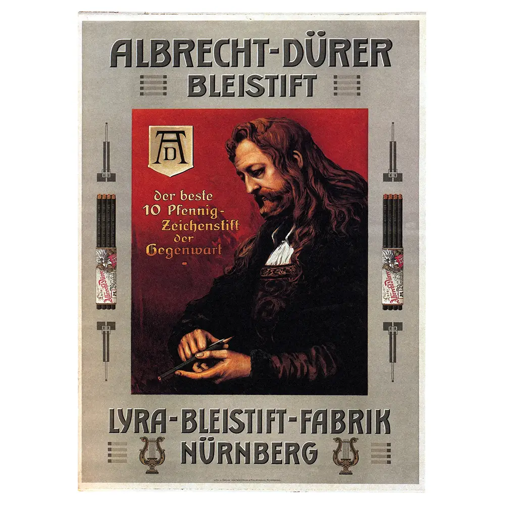 Leinwandbild Albrecht Durer Bleistift