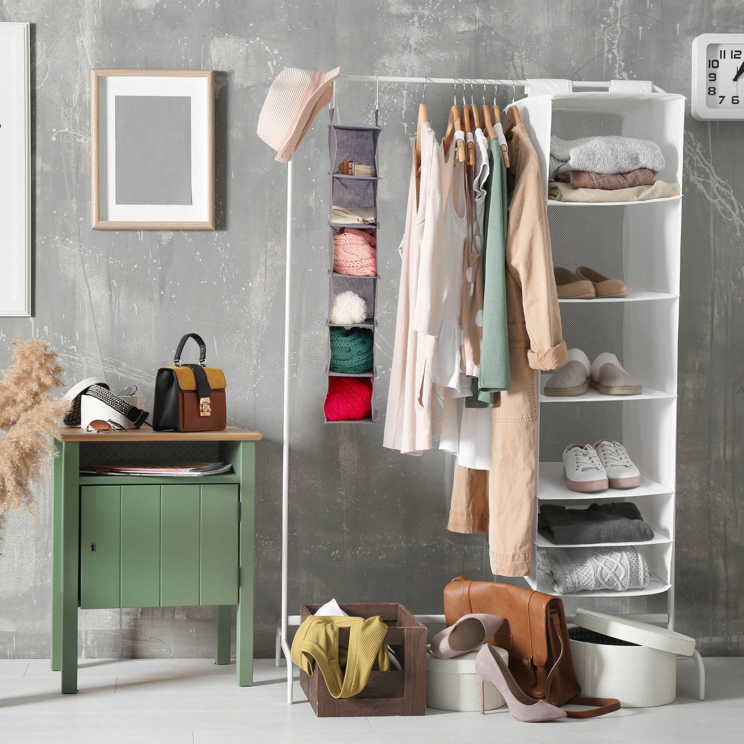 Hängeregal Kleiderschrank schmal kaufen